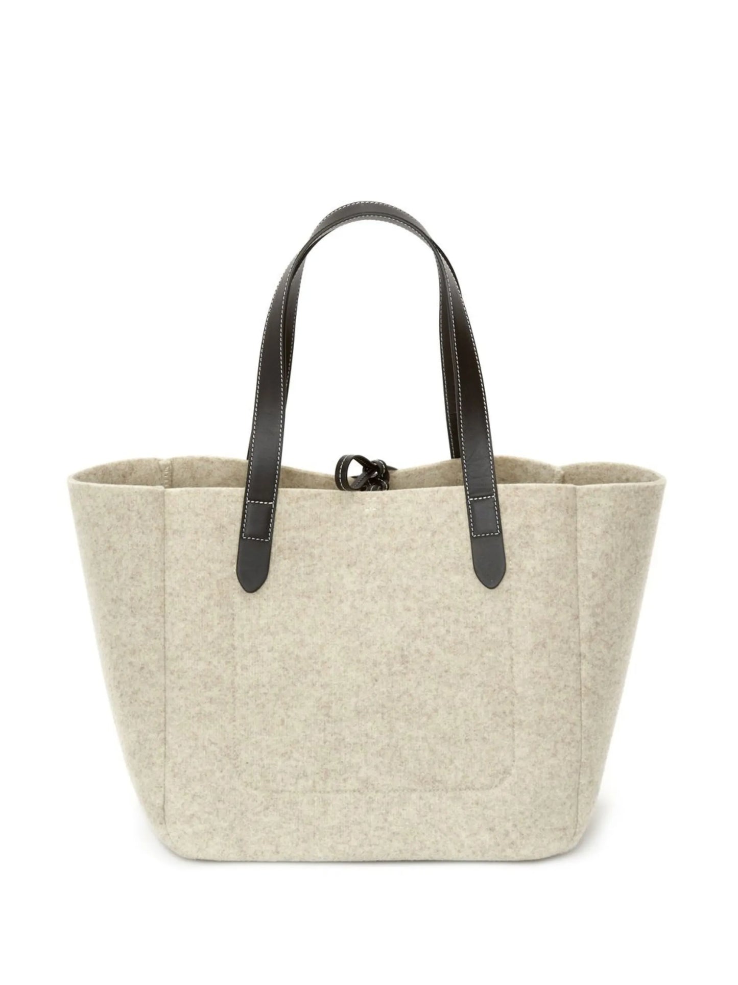 Belt felt tote bag