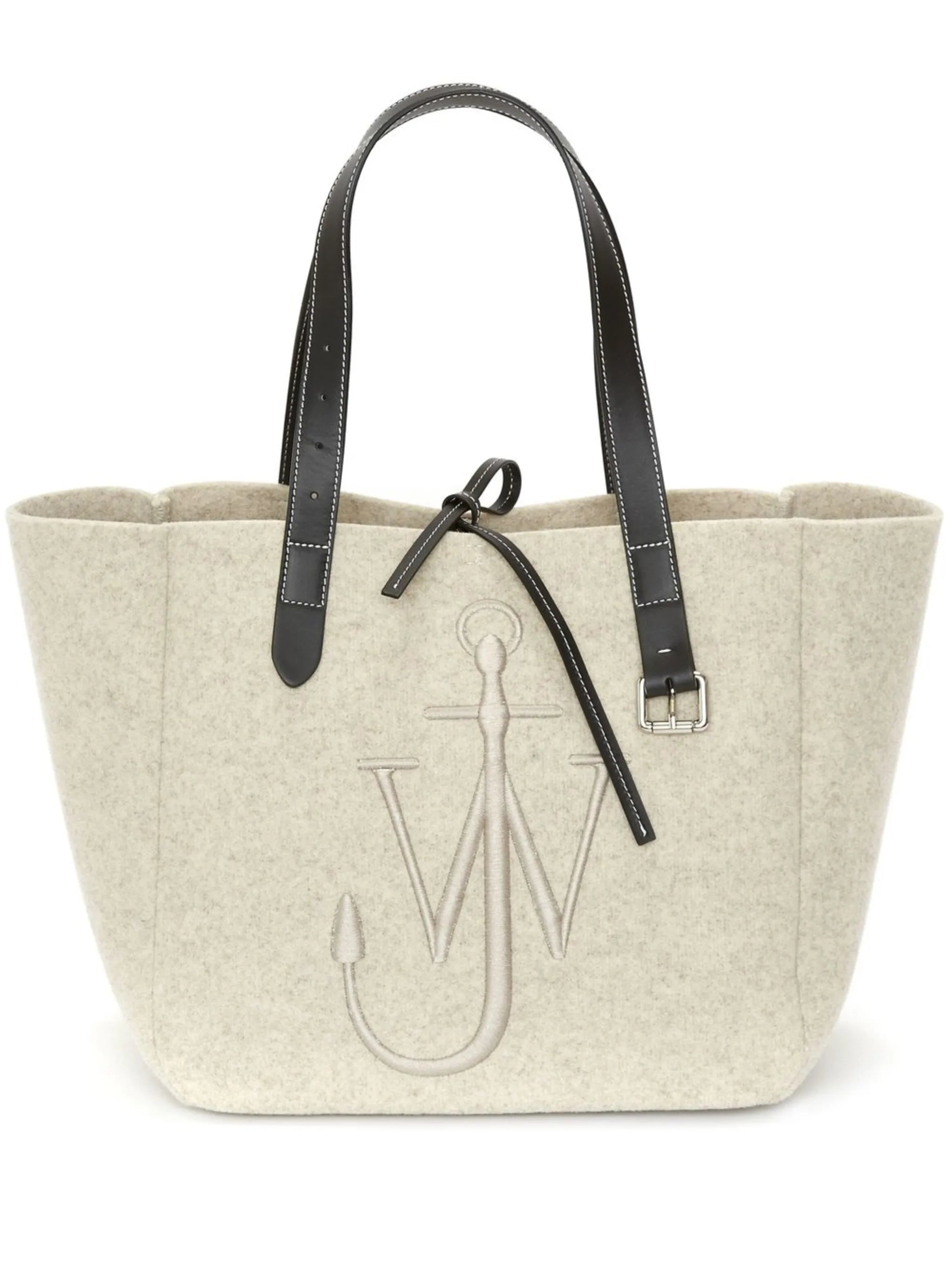 Belt felt tote bag