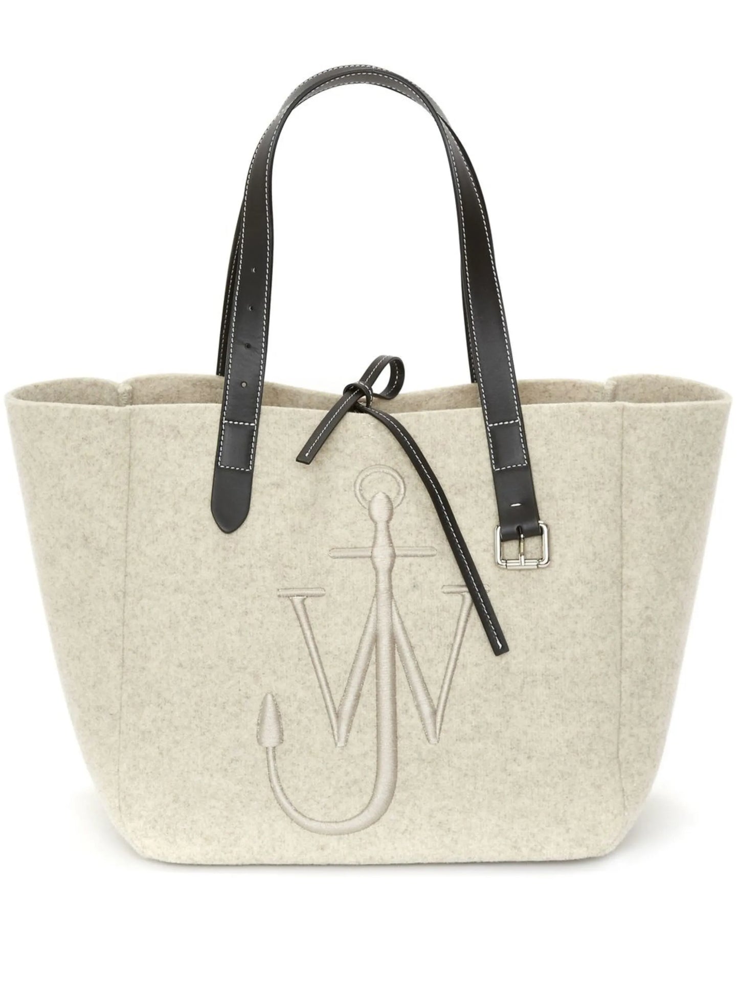 Belt felt tote bag