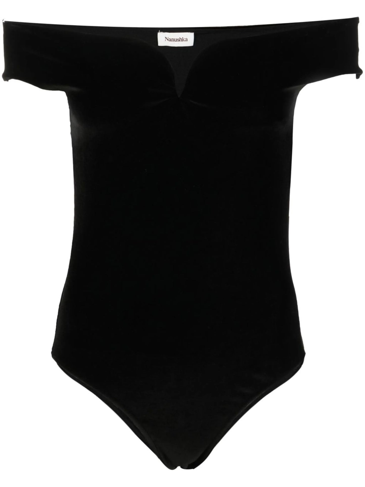 off-the-shoulder bodysuit