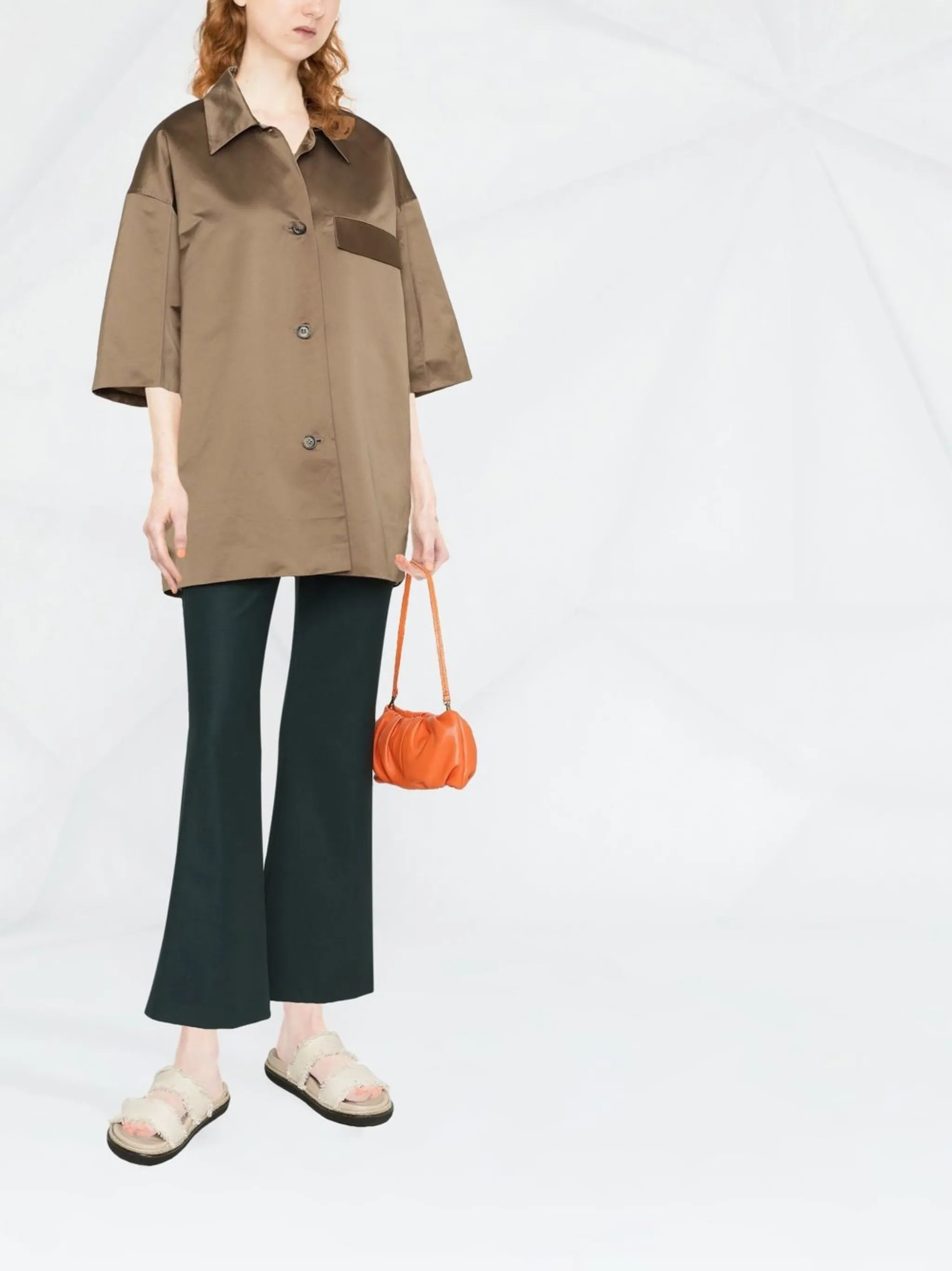 short-sleeve hybrid shirt