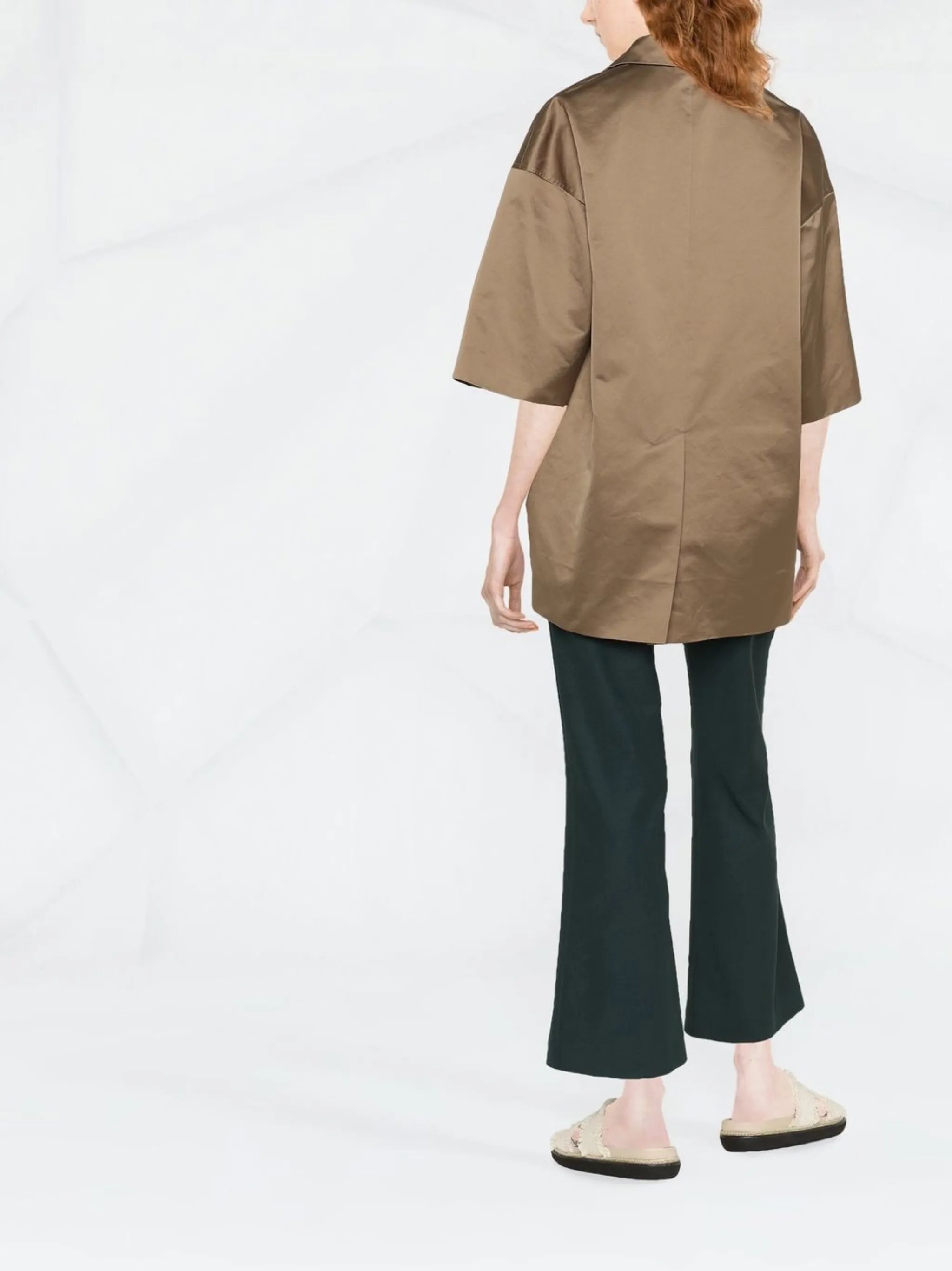 short-sleeve hybrid shirt
