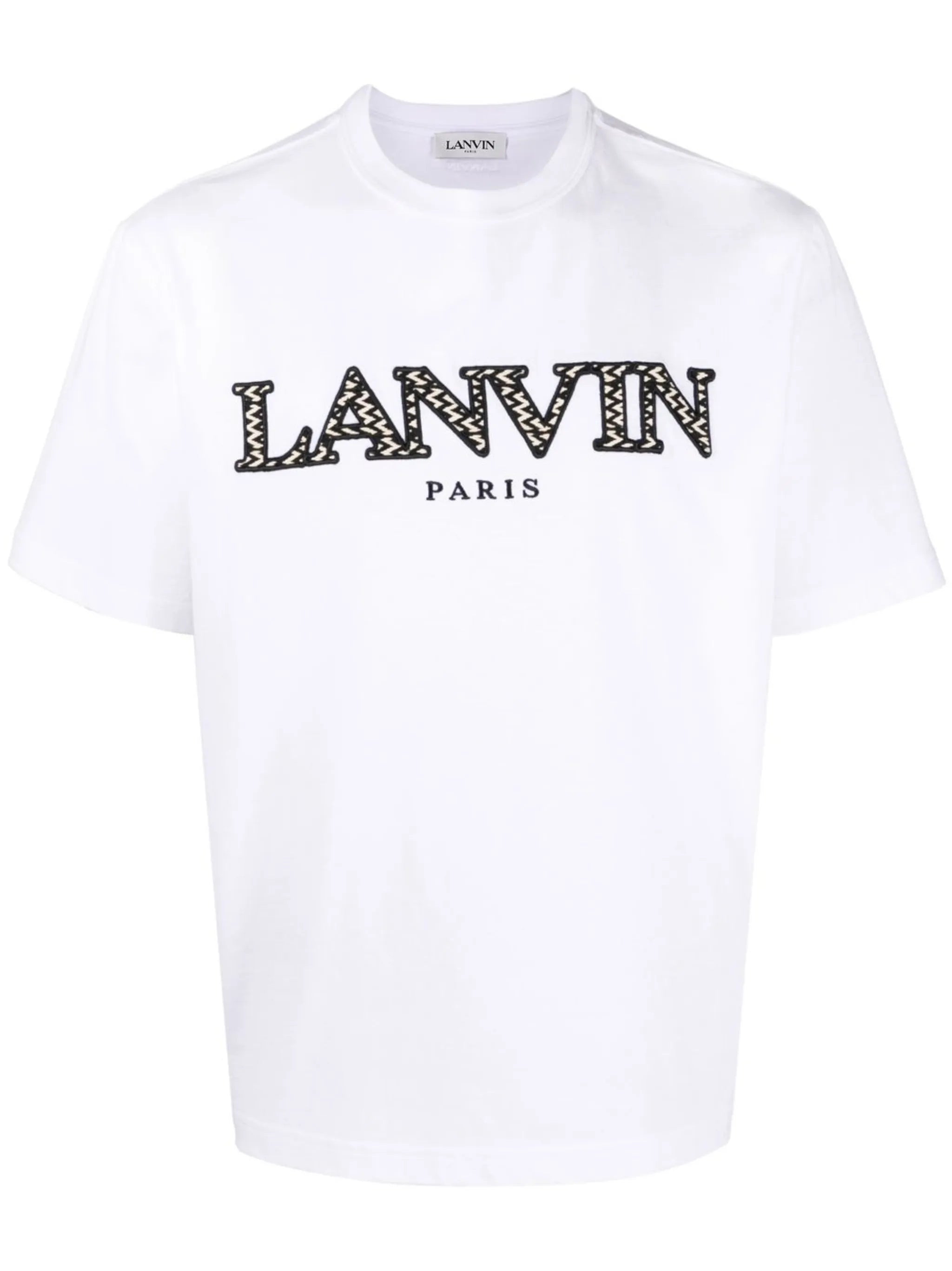 logo-embroidered short-sleeve T-shirt