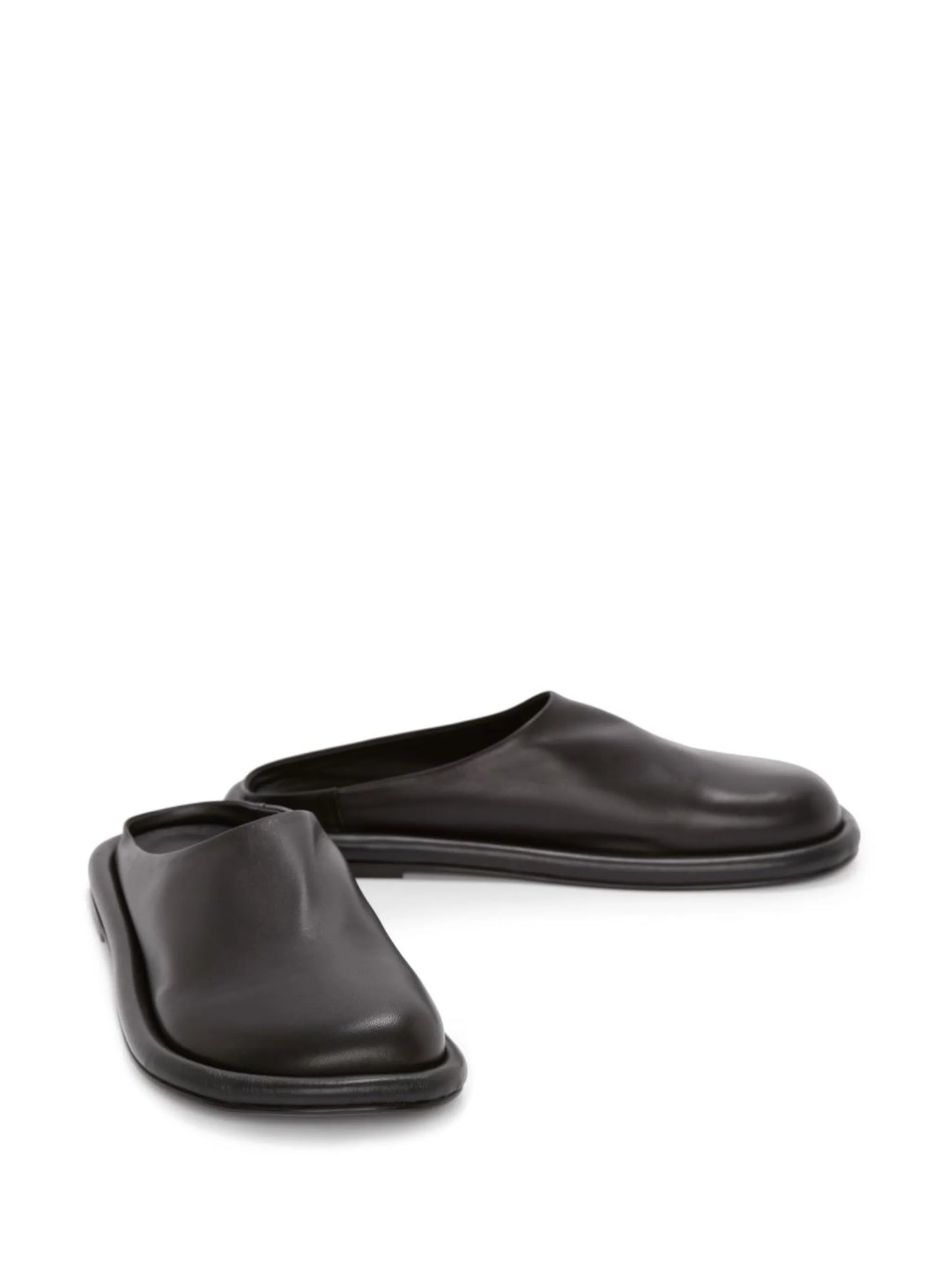 Bumper-Tube leather slippers