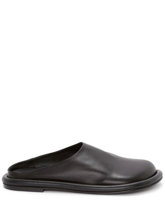 Bumper-Tube leather slippers