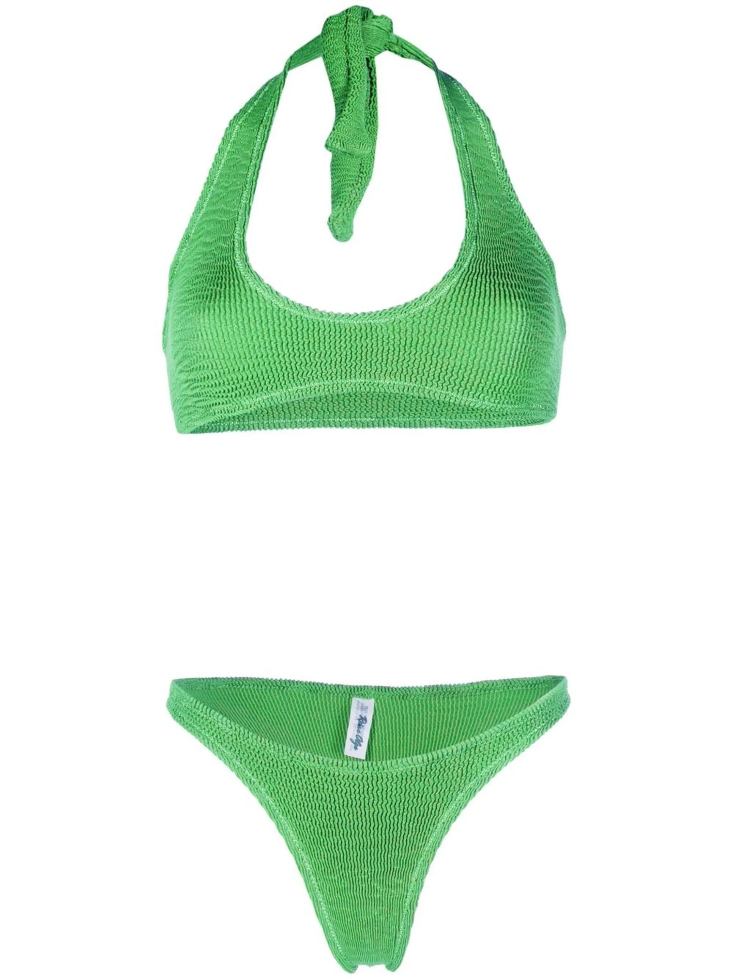 halterneck bikini set