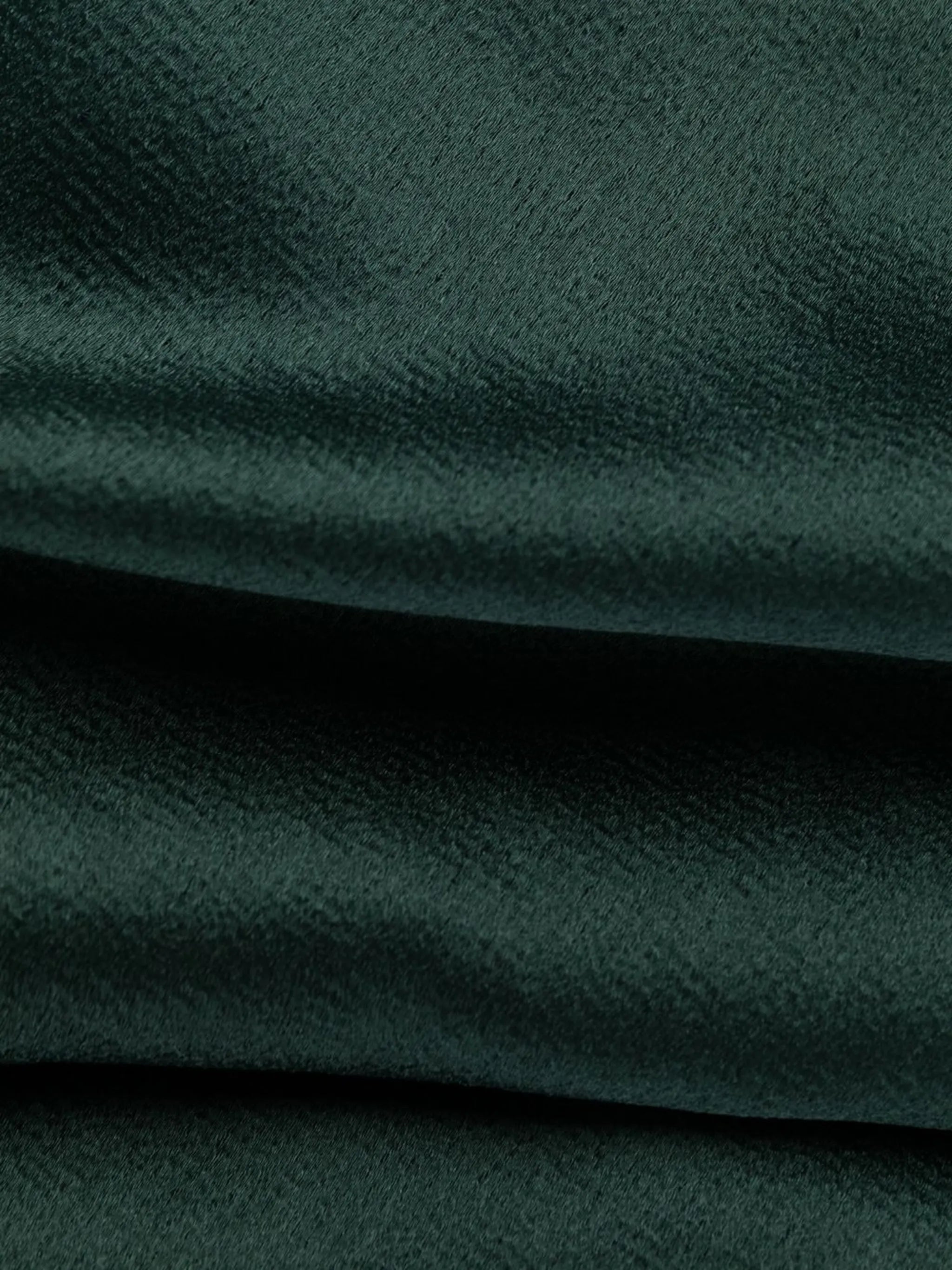 satin fishtail gown