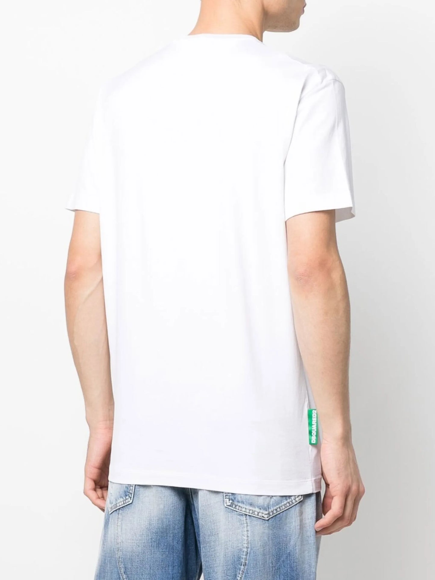 slogan-print cotton T-shirt