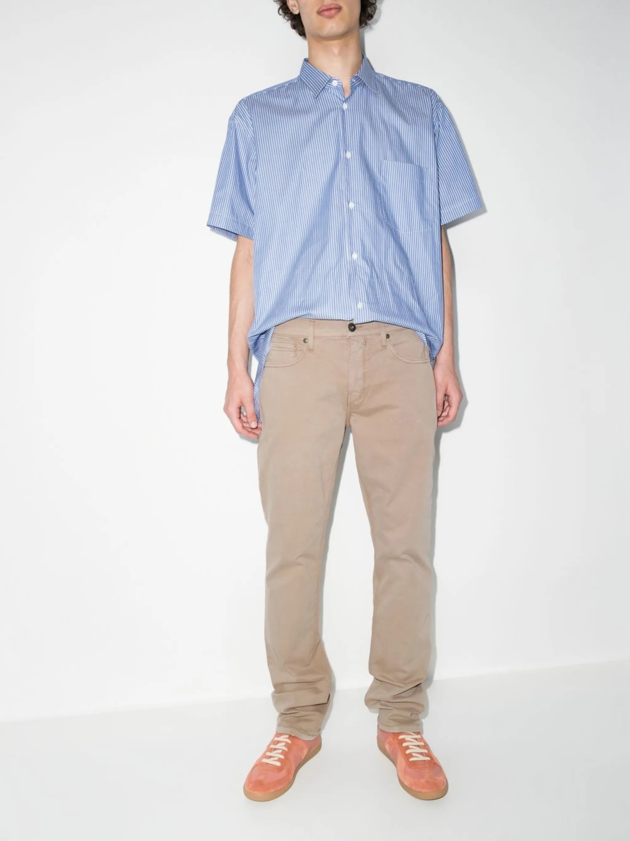 straight-leg jeans