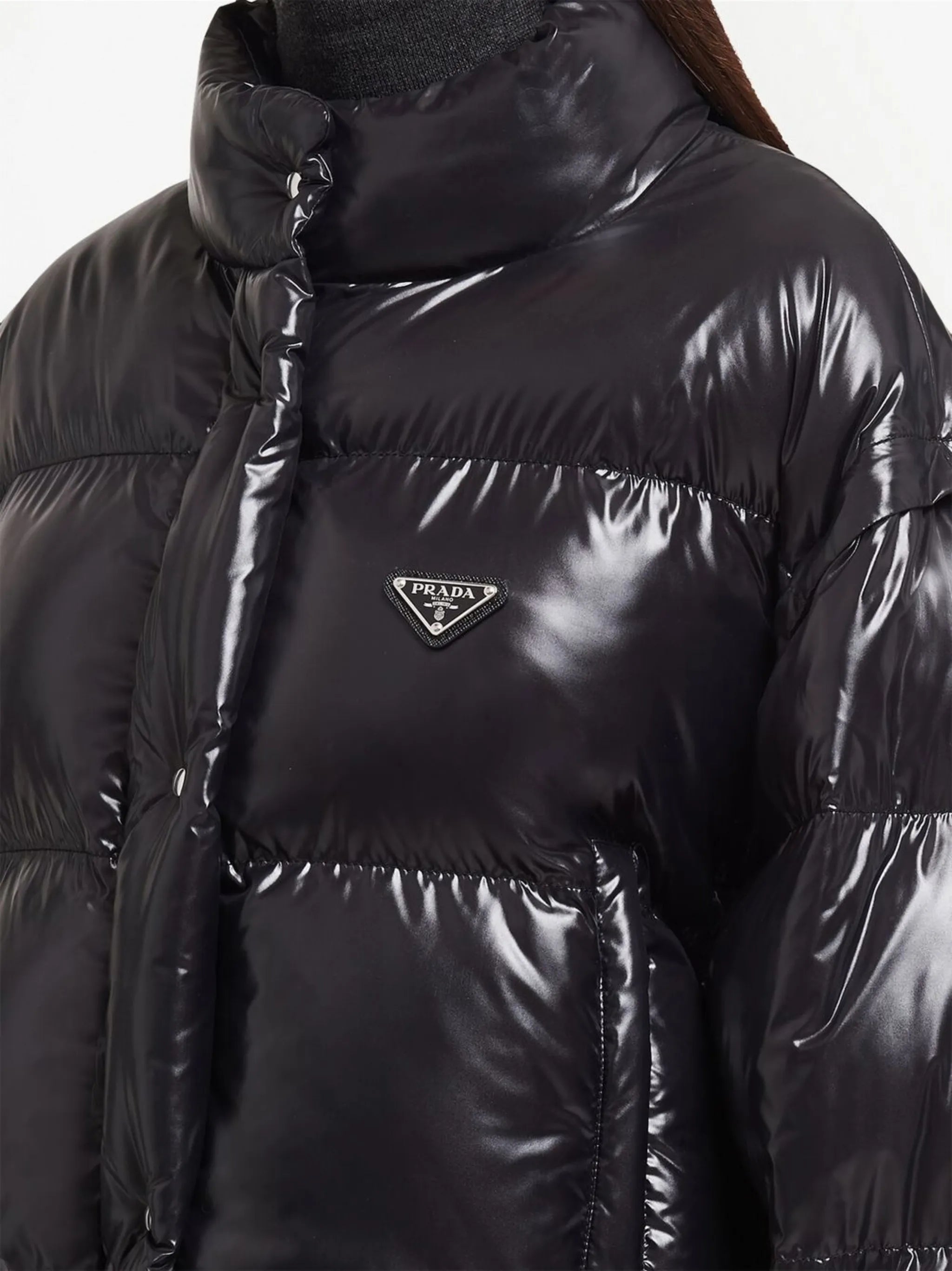 Re-Nylon convertible down jacket