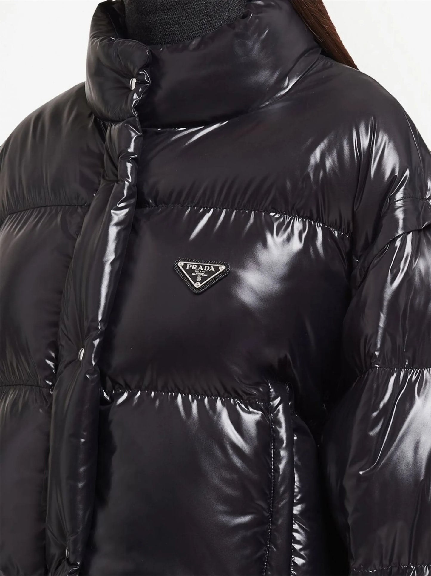 Re-Nylon convertible down jacket
