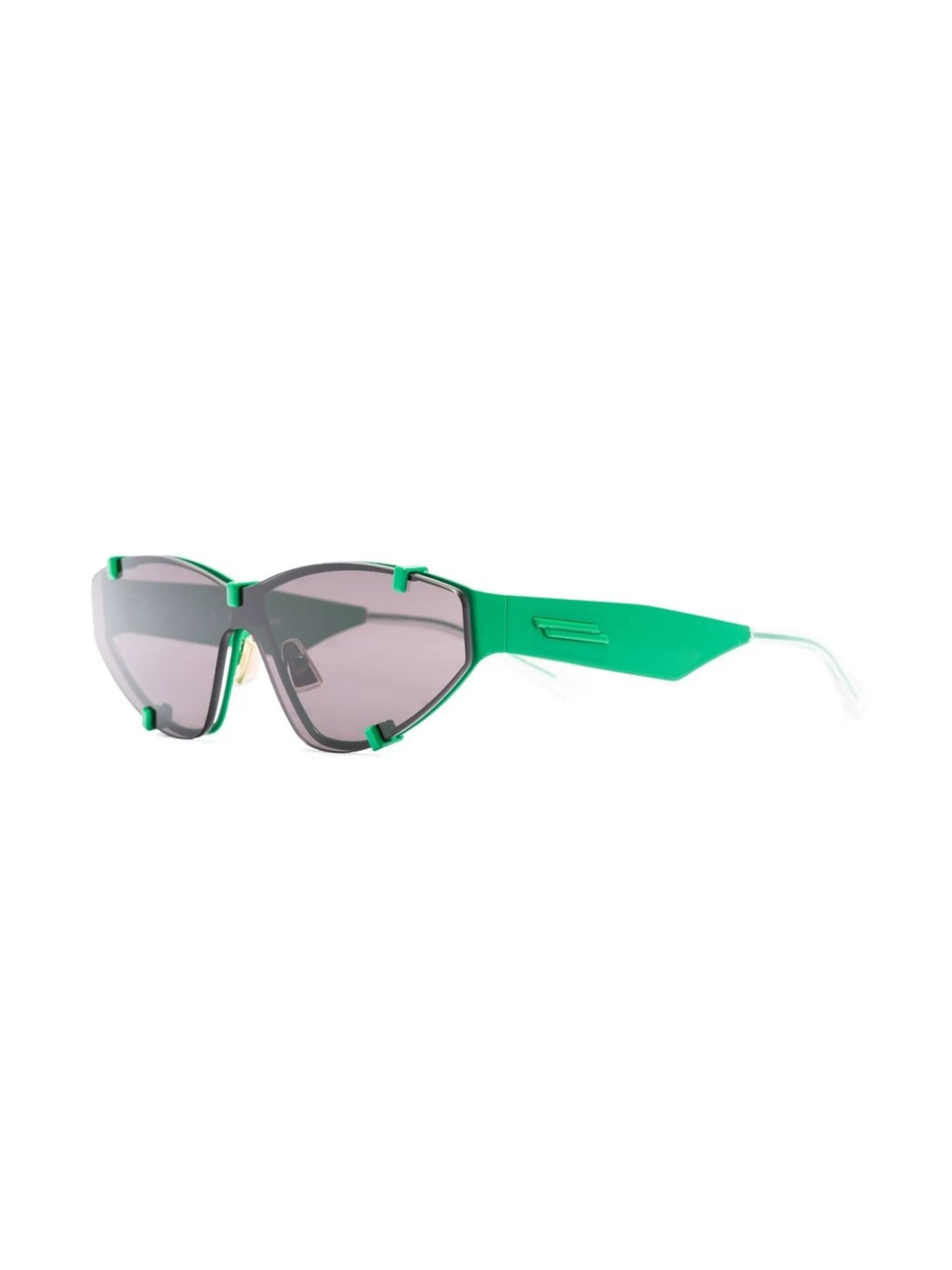 logo-plaque tinted sunglasses