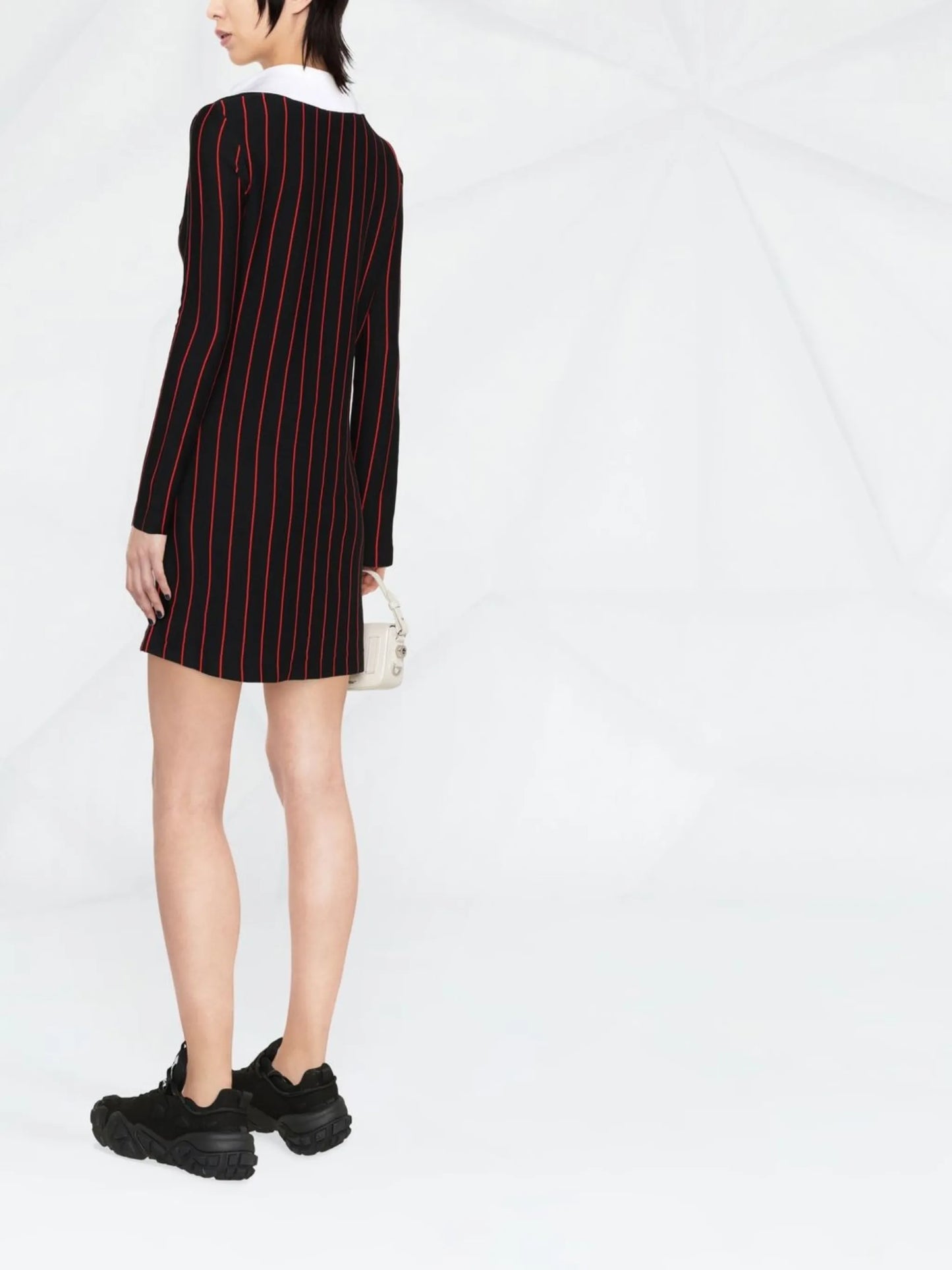 x Fila striped polo dress