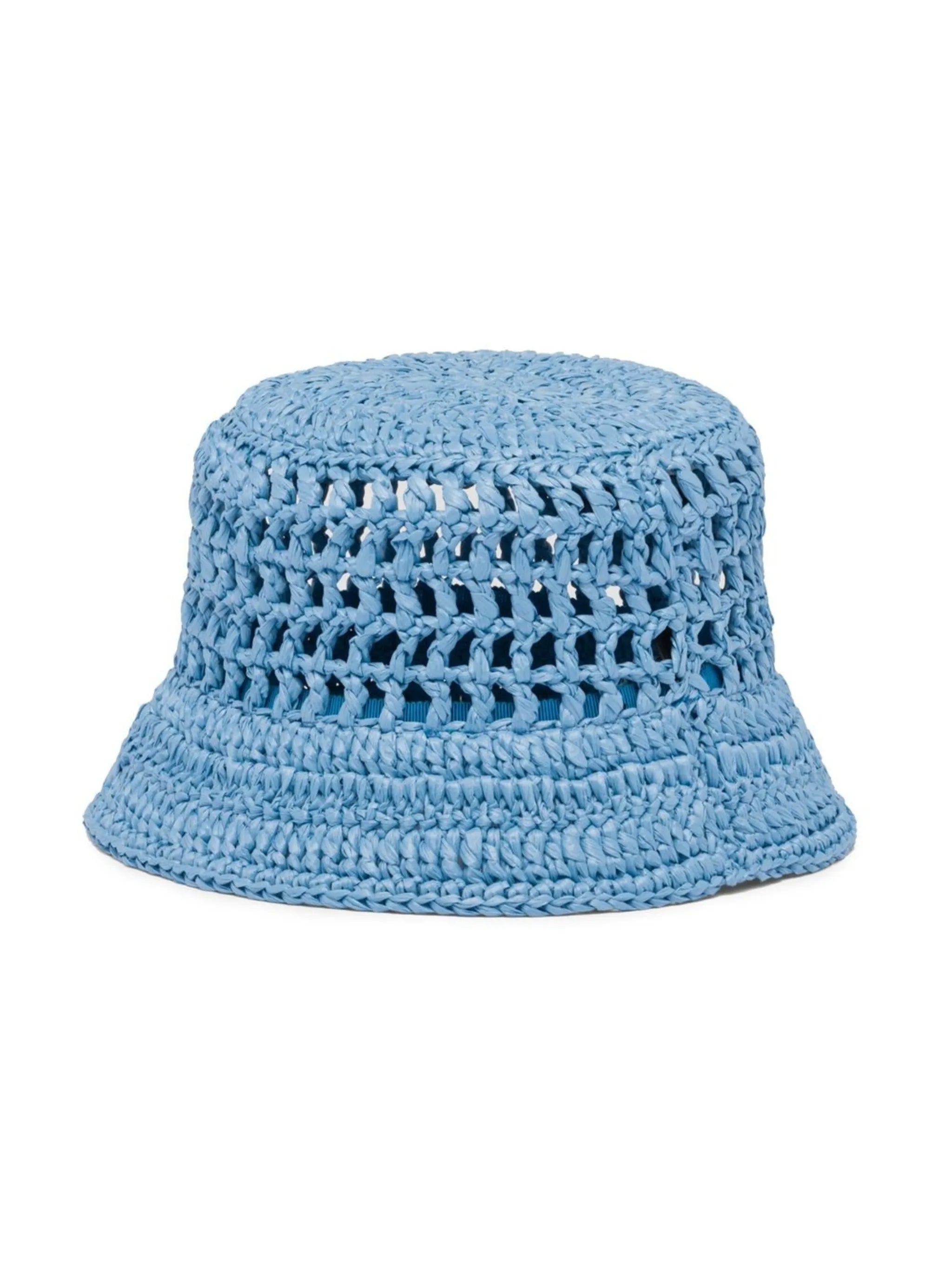 raffia bucket hat