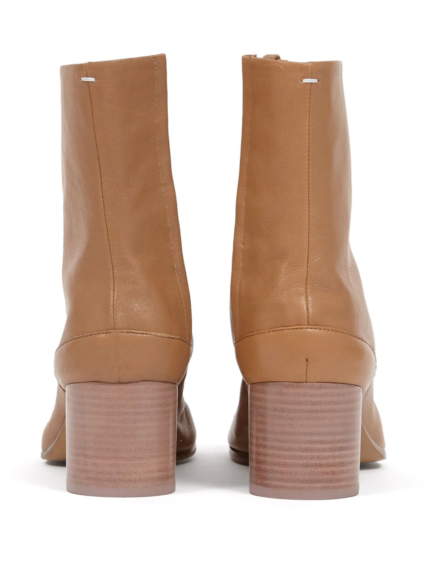 Tabi leather ankle boots