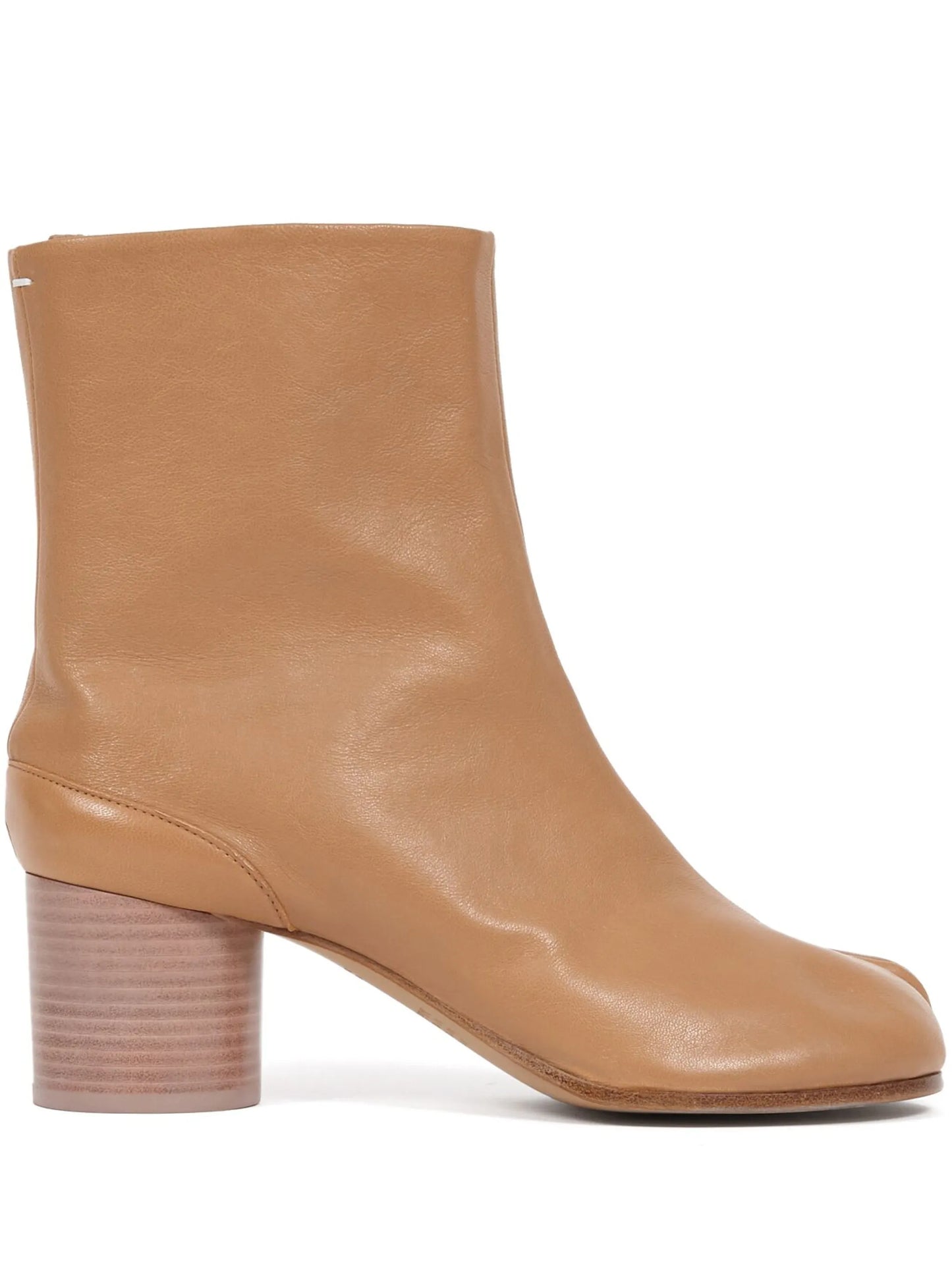 Tabi leather ankle boots