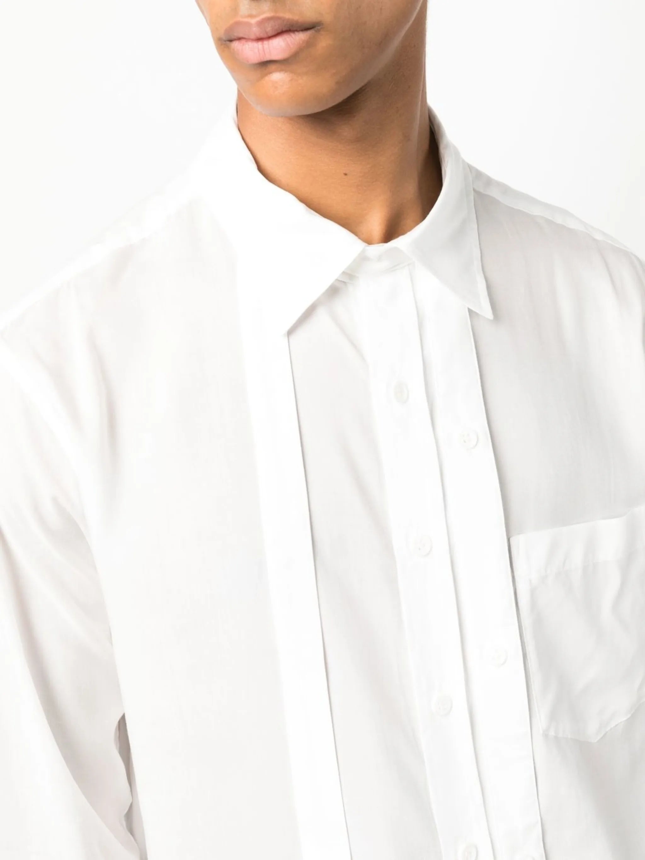 Crazy double-buttoned shirt