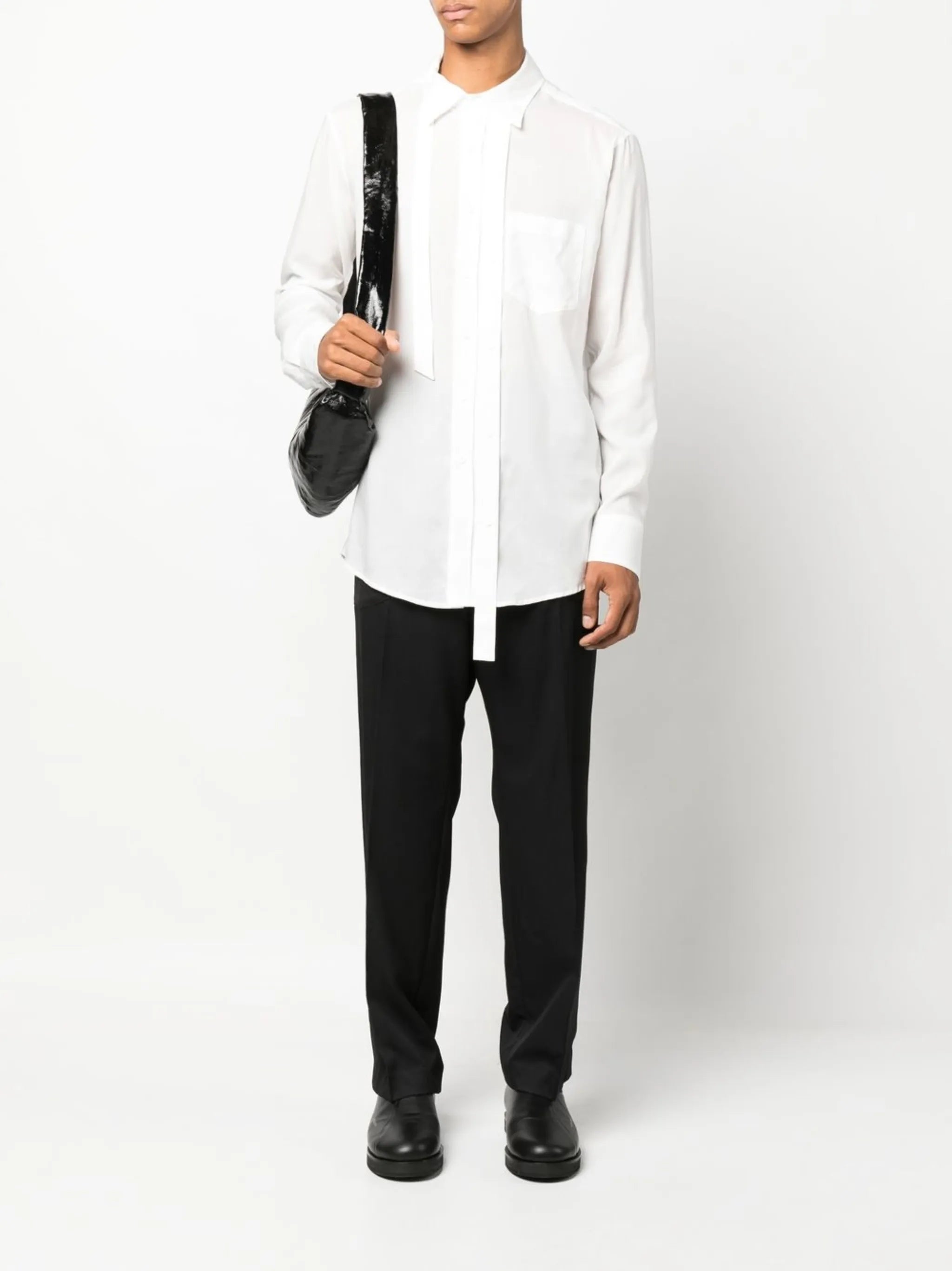 Crazy double-buttoned shirt