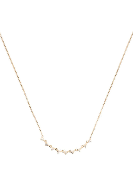14kt Yellow Gold diamond necklace