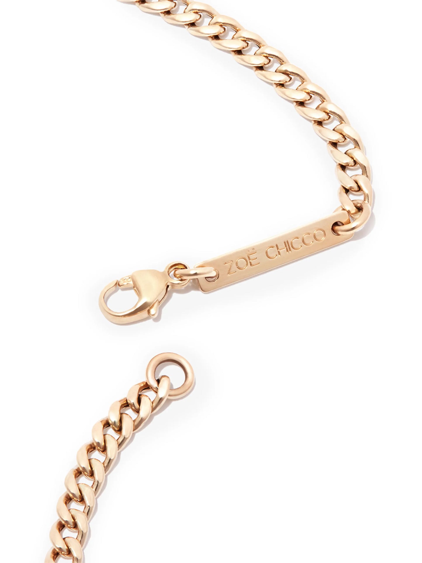 14kt yellow gold diamond pave heart chain necklace