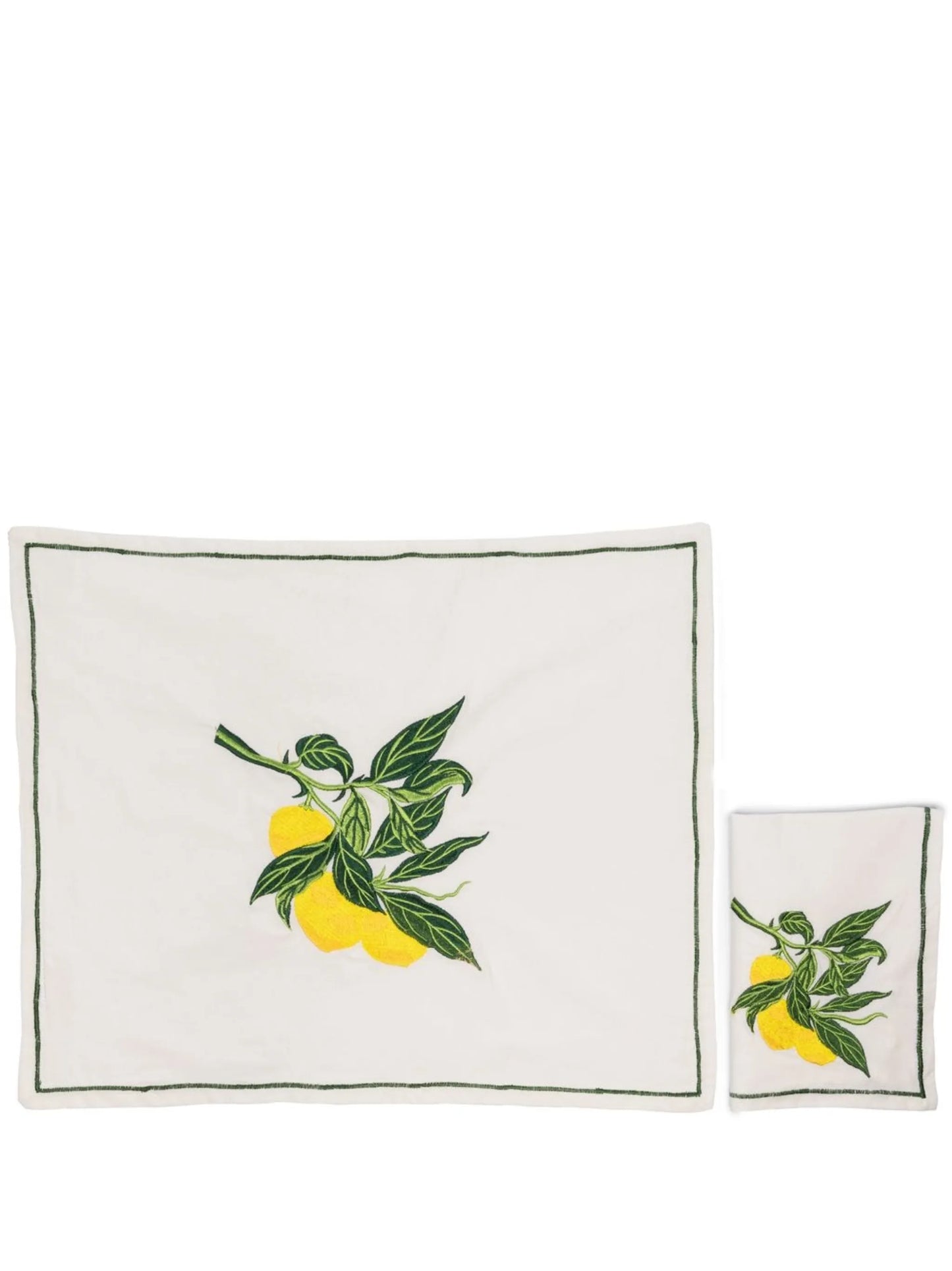 embroidered table-linen set