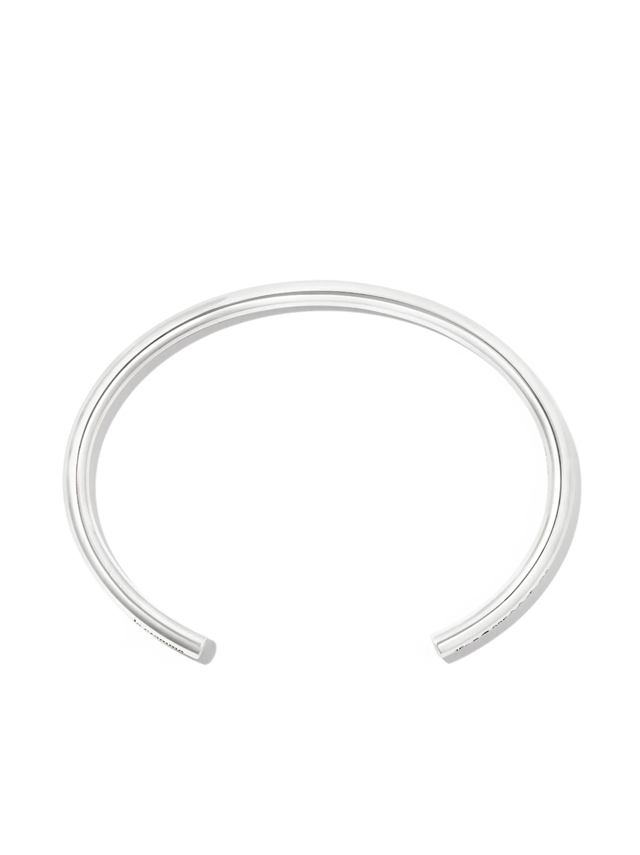 sterling silver 15g tsavorite bangle