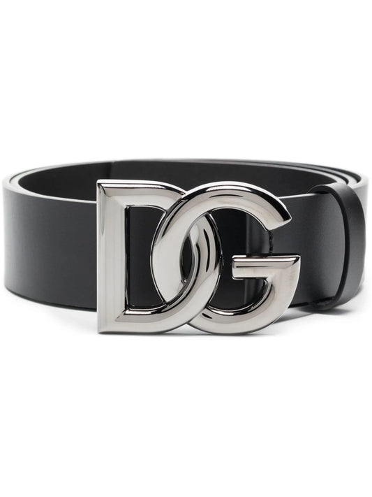 logo-buckle belt