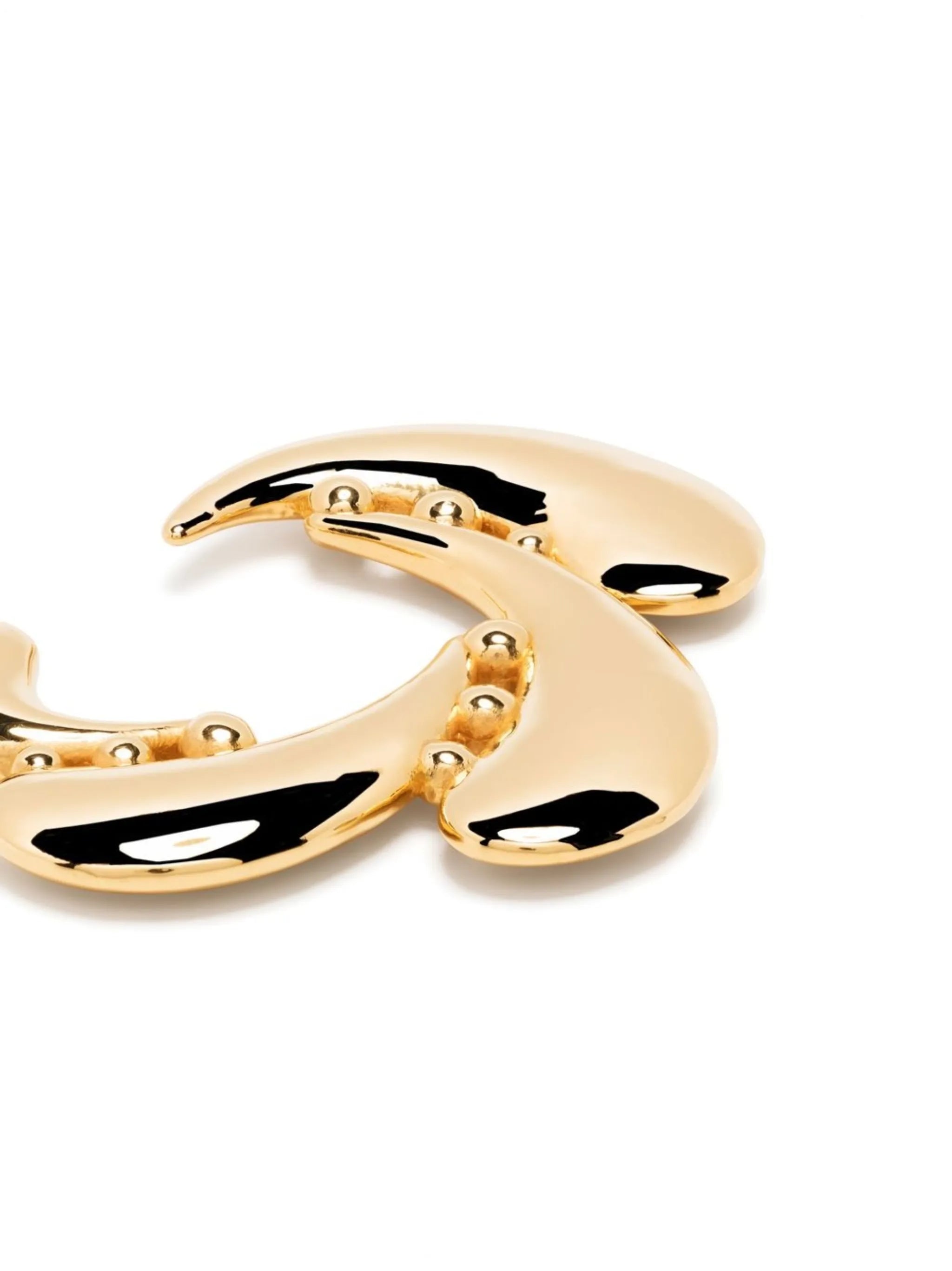Talon Coalition hoop earrings