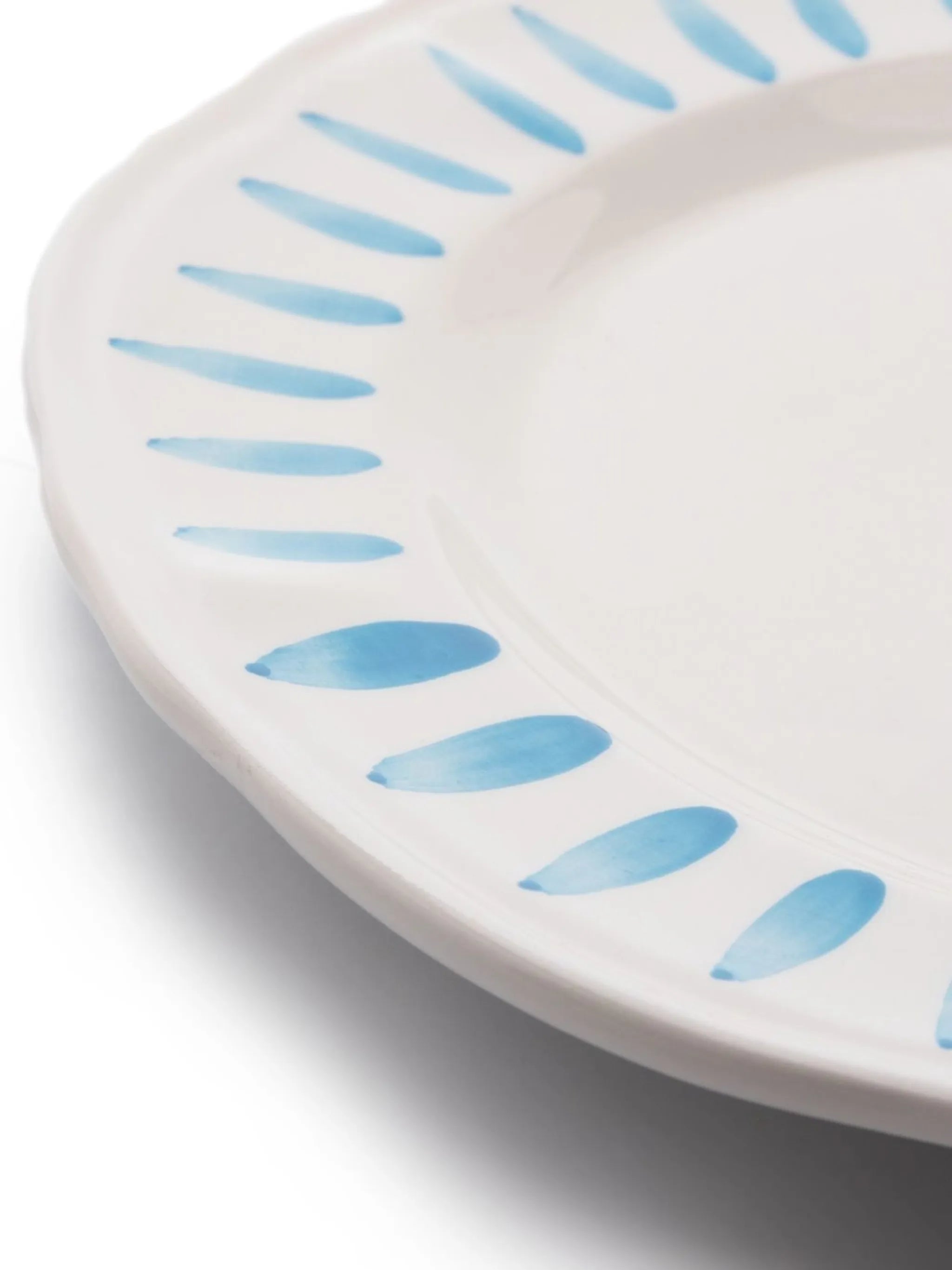 The Palms set of four ceramic plates