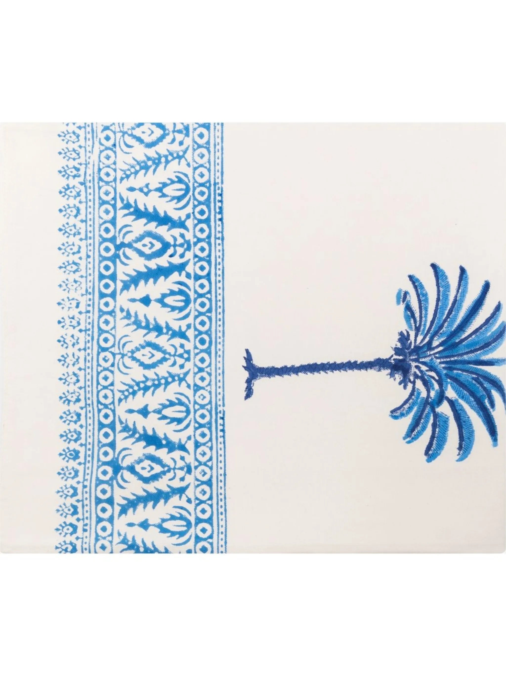 palm tree print tablecloth