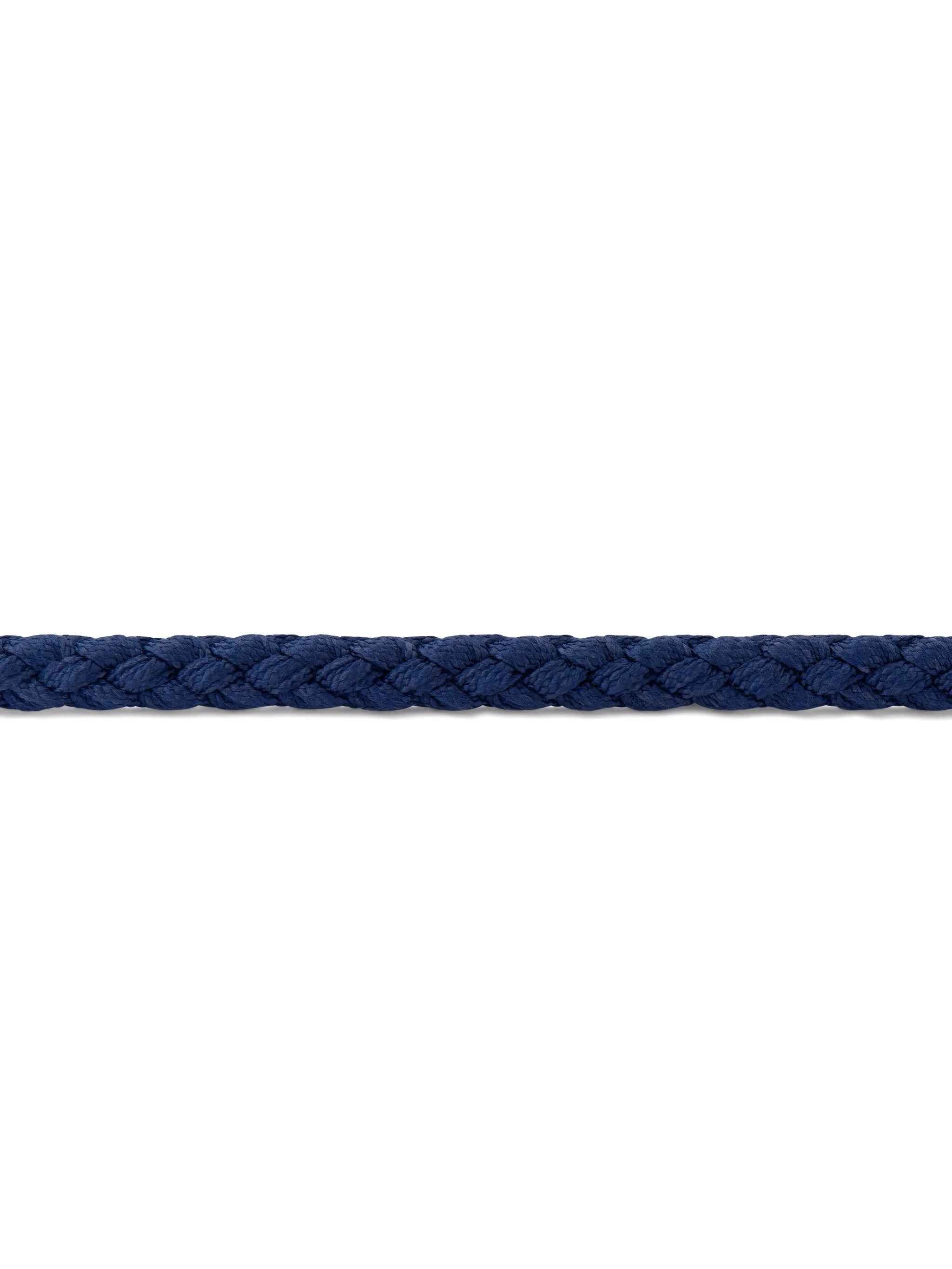 x Orlebar Brown Le 7g Cable engraved-logo bracelet