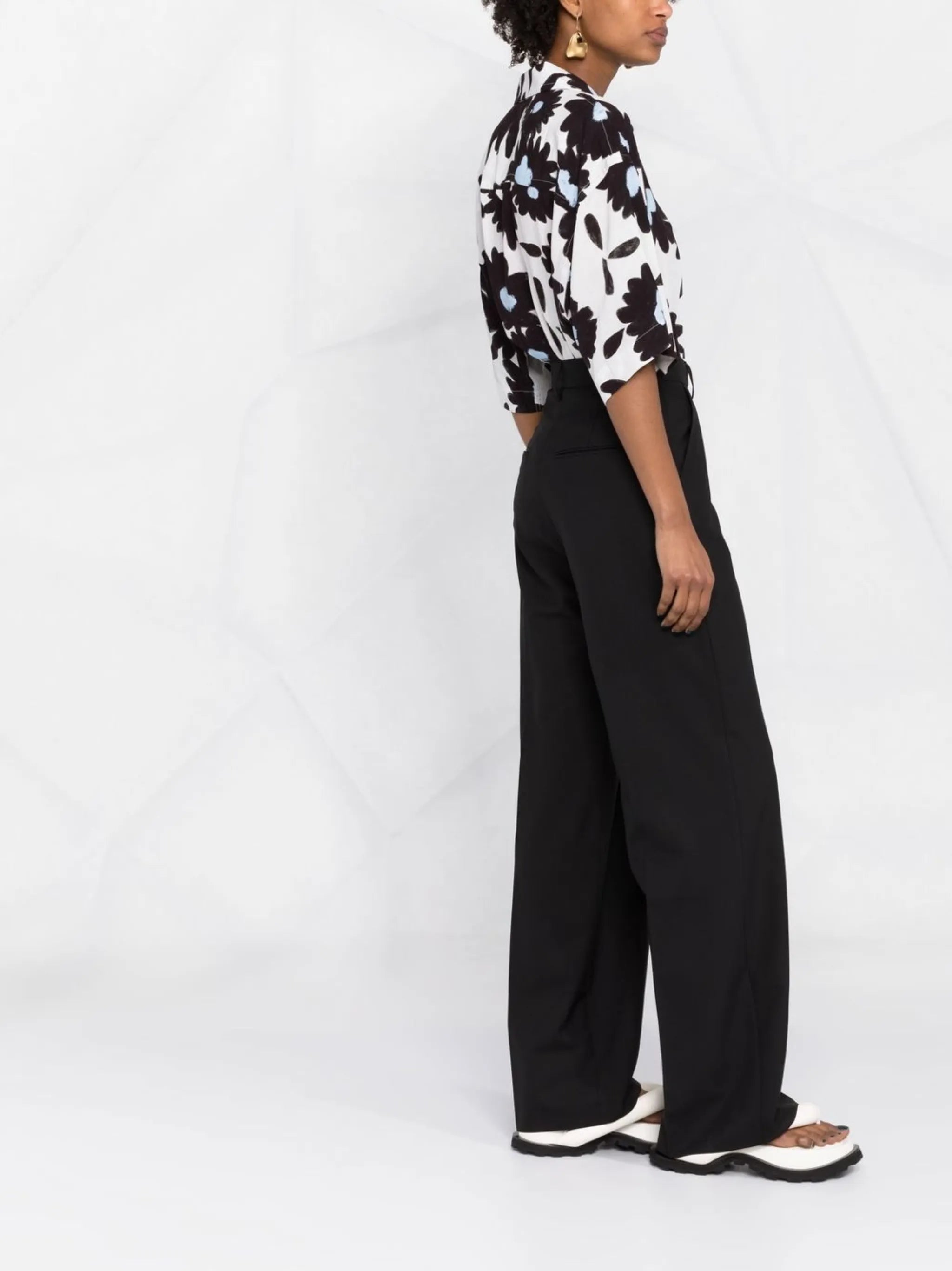 Elaina wide-leg trousers