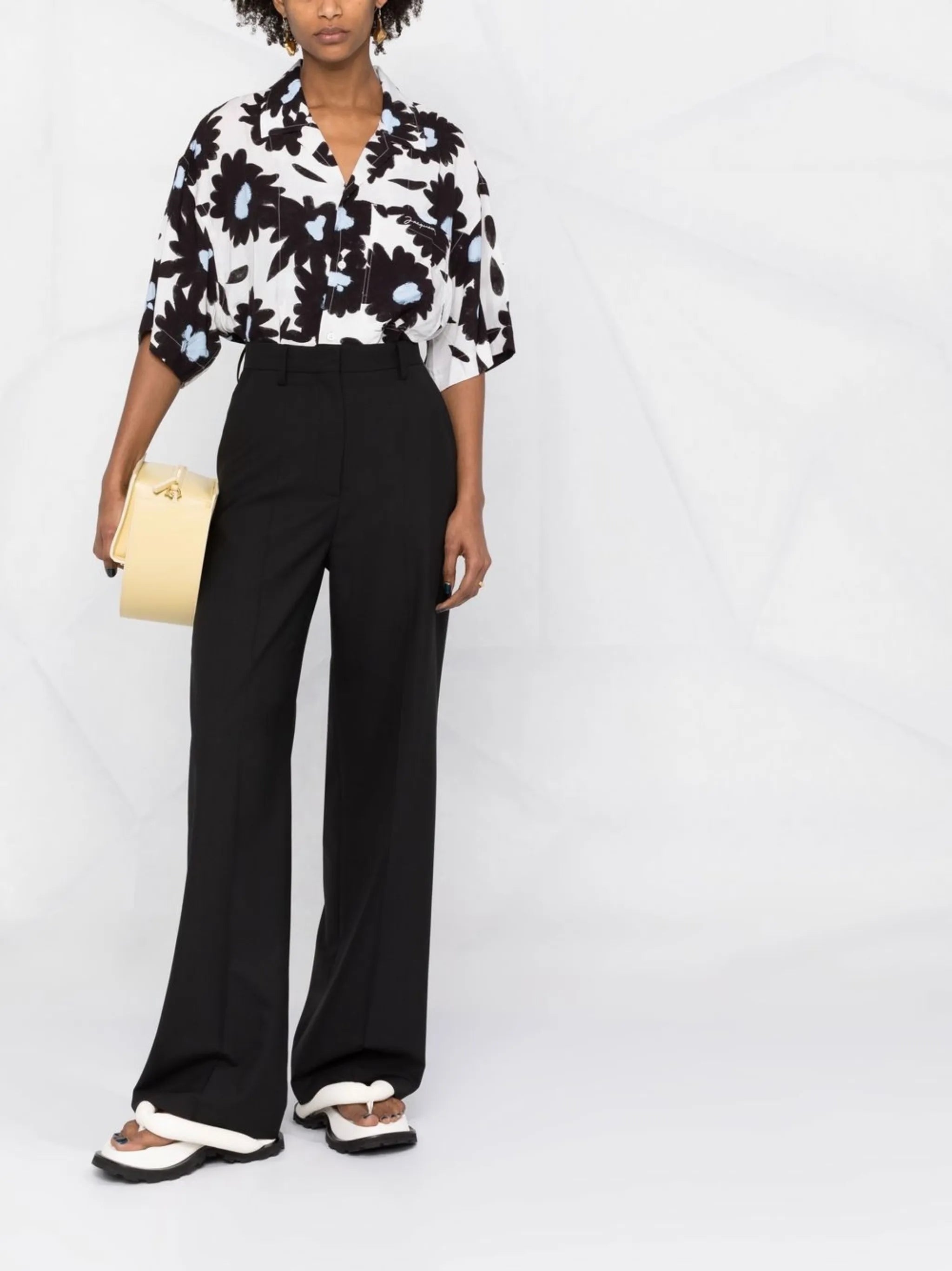 Elaina wide-leg trousers