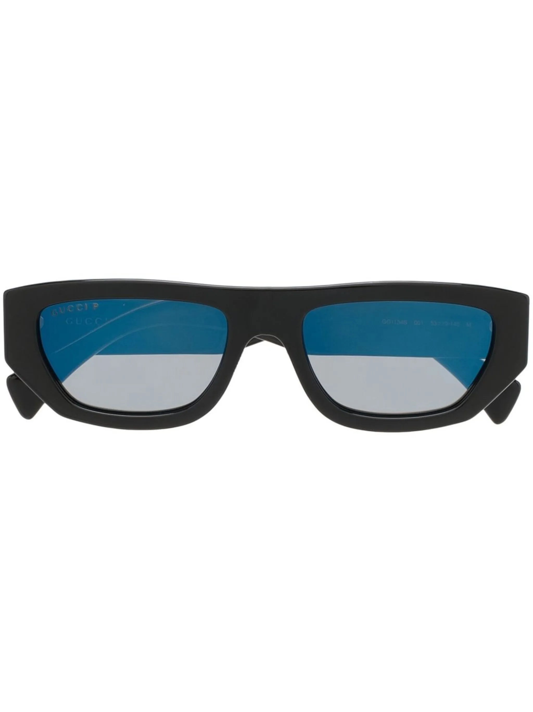 logo rectangular-frame sunglasses