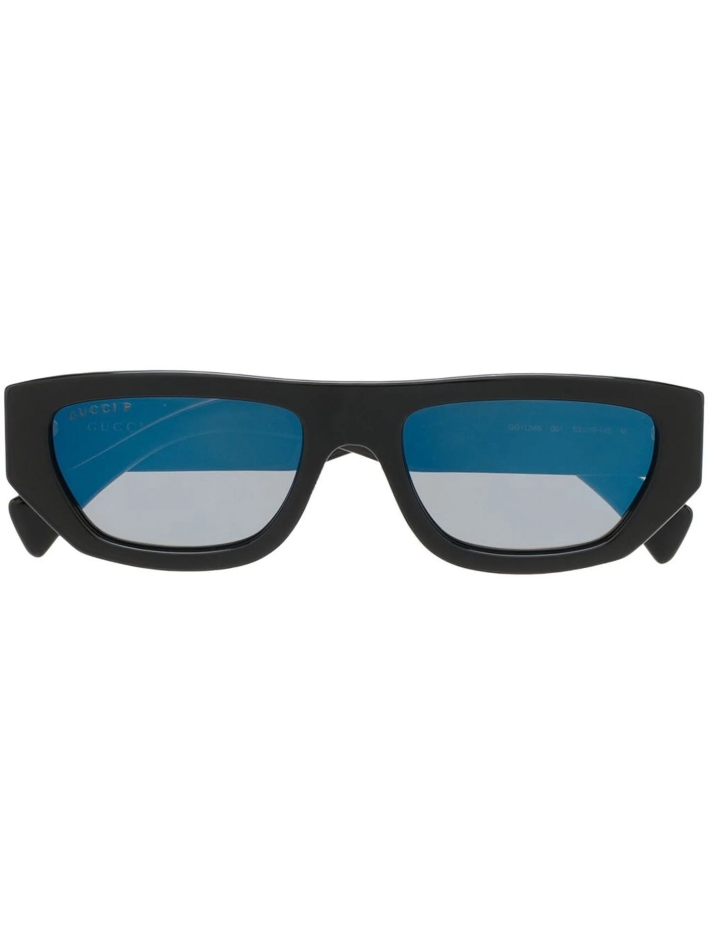logo rectangular-frame sunglasses