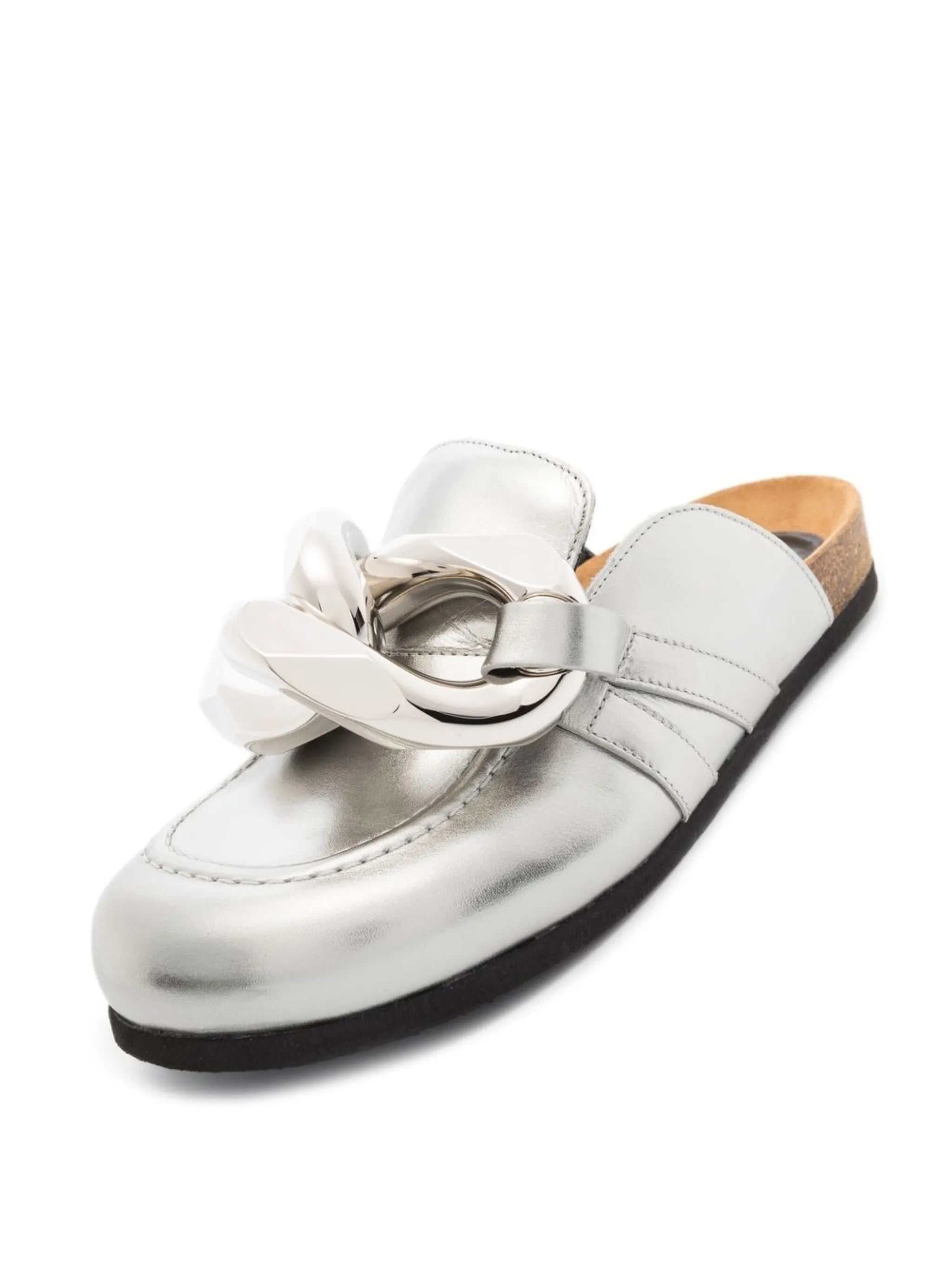 Chain metallic mules