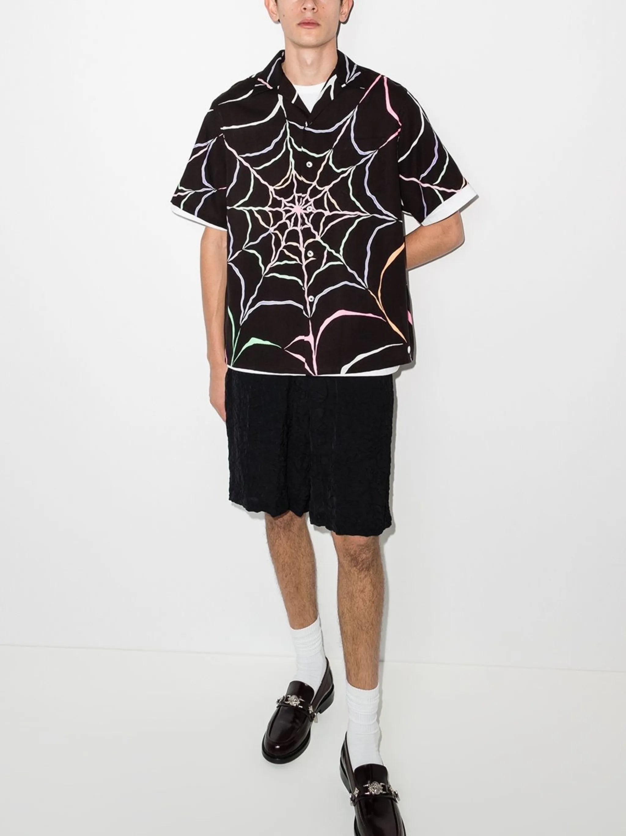 x WOLF's HEAD Cobweb shirt