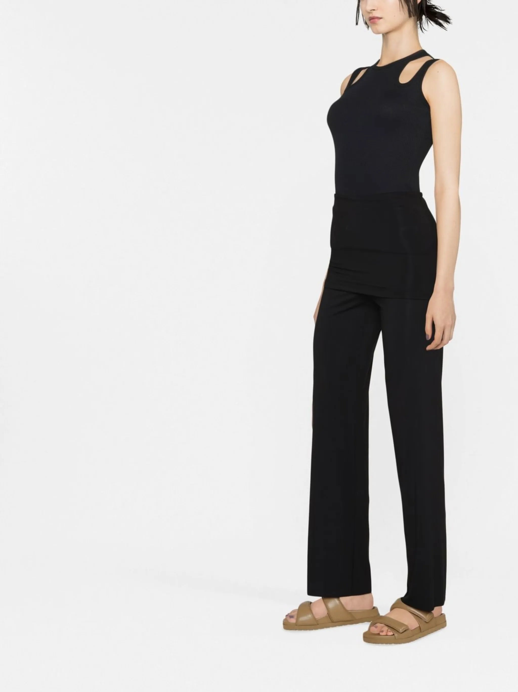 off-shoulder jumpsuit