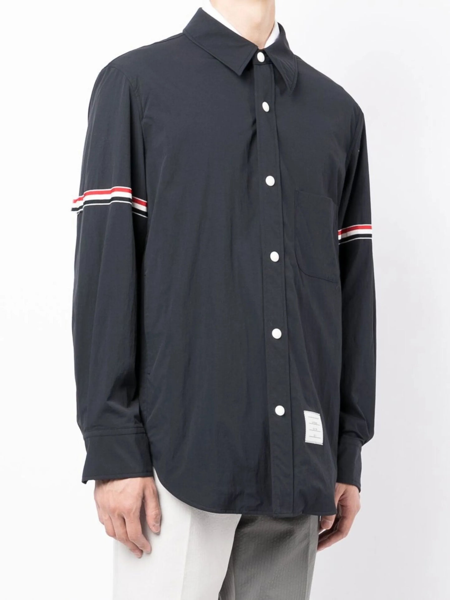 RWB armband piqué shirt jacket