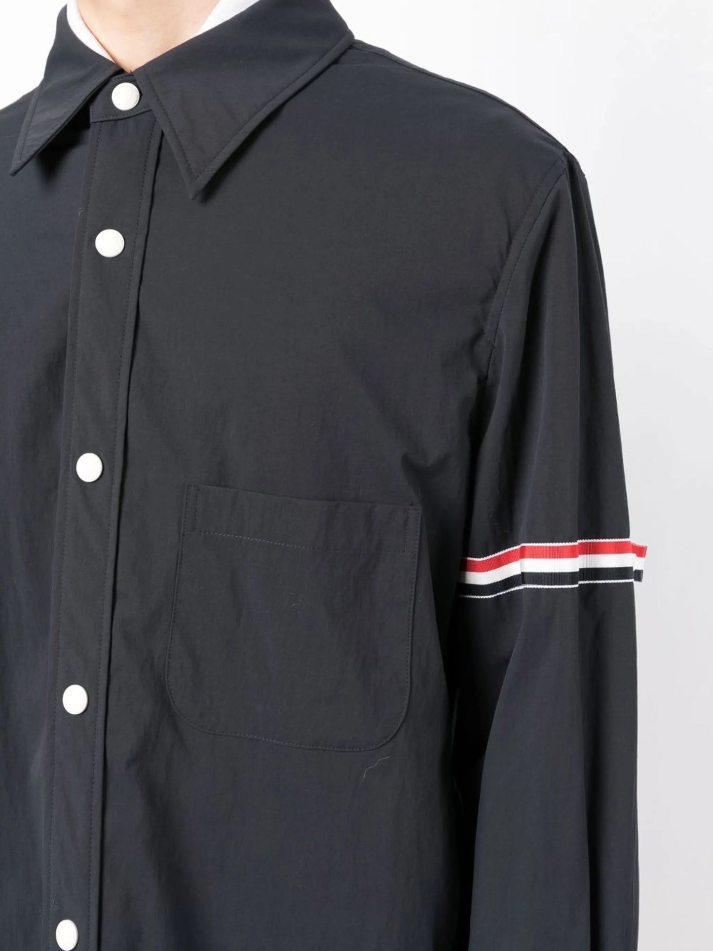 RWB armband piqué shirt jacket
