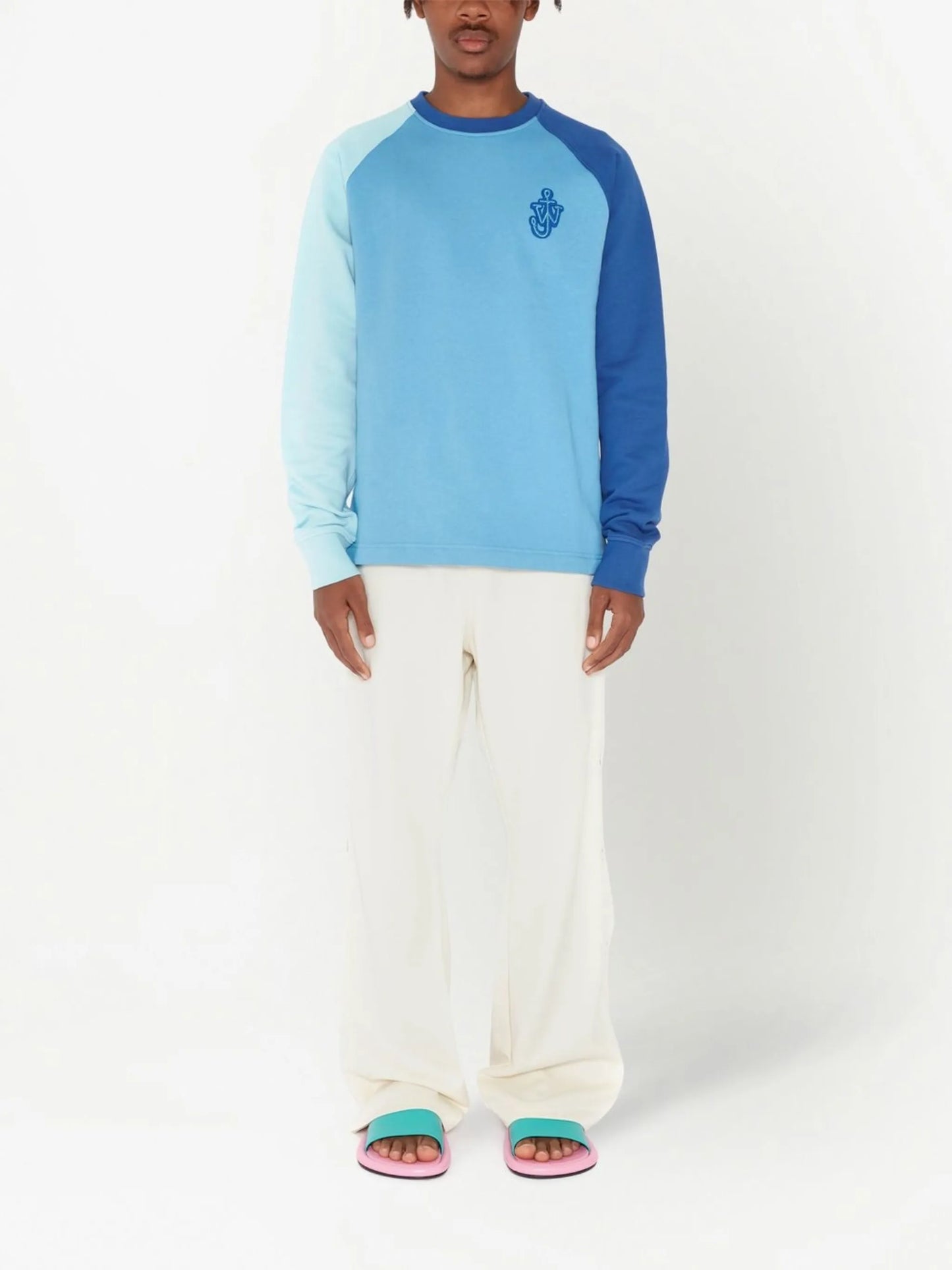 colour-block sweatshirt