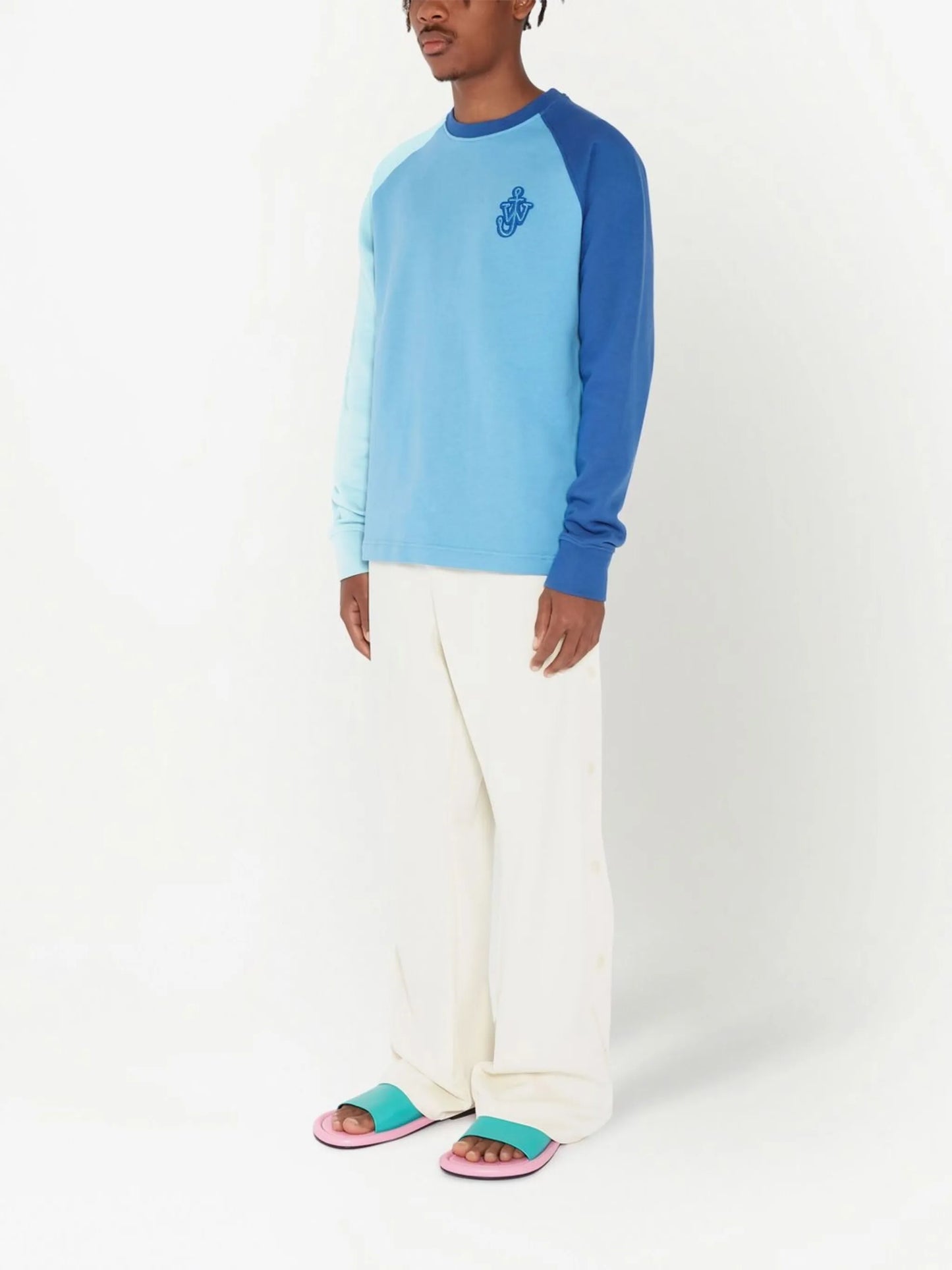 colour-block sweatshirt