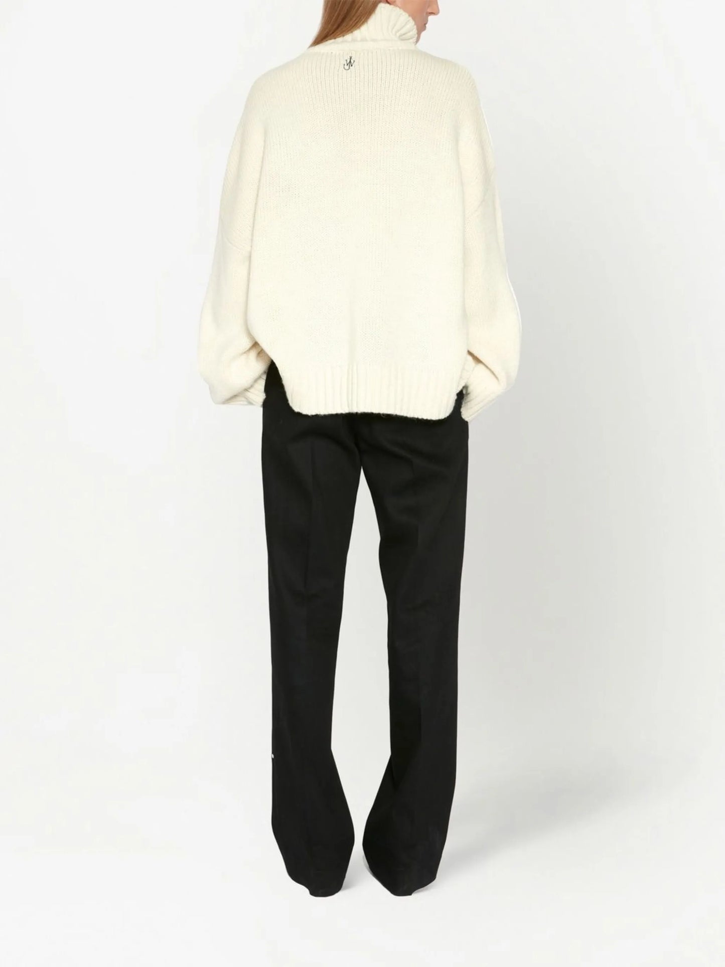 patch-pocket roll-neck jumper