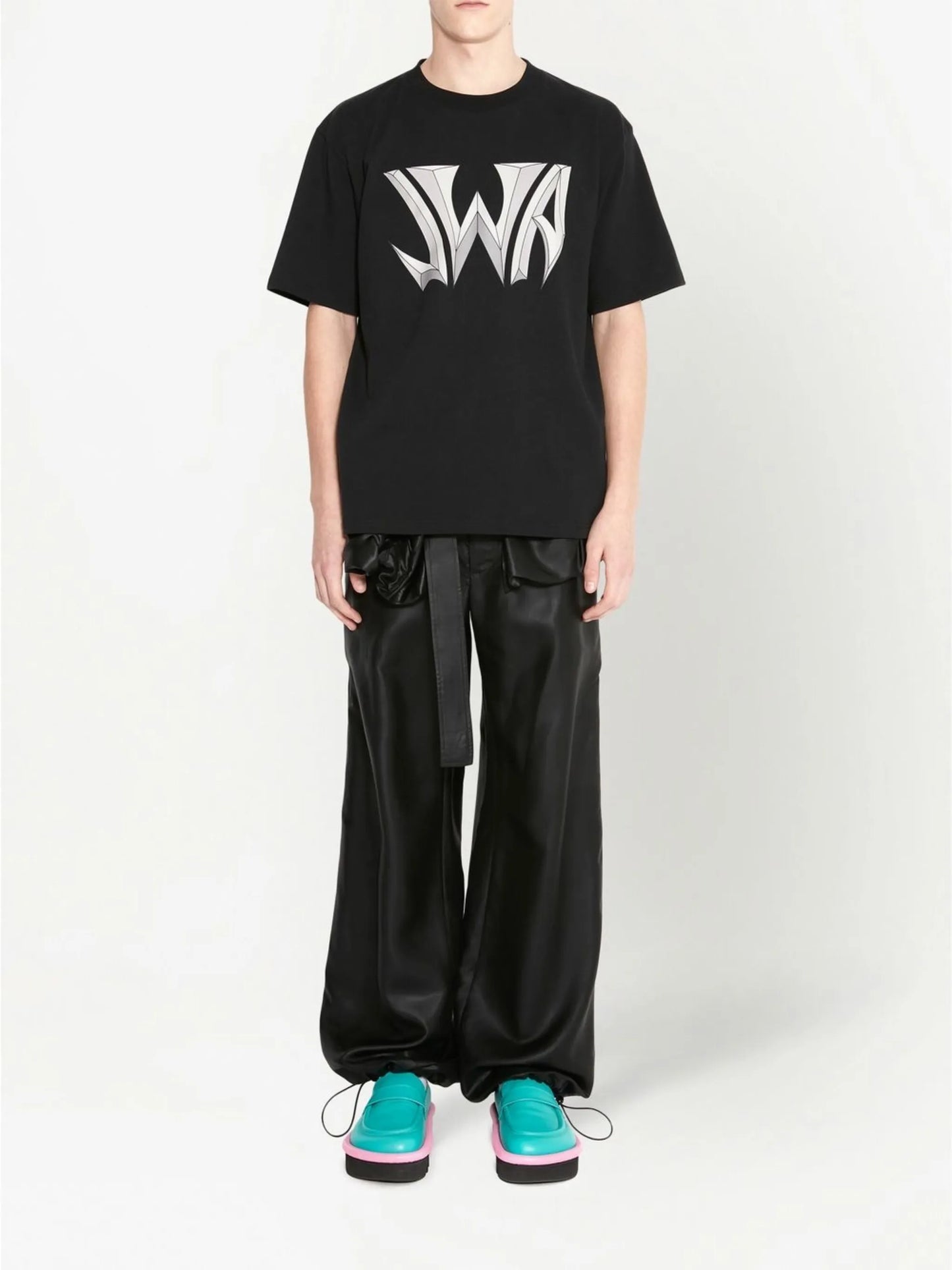 logo-print cotton T-shirt