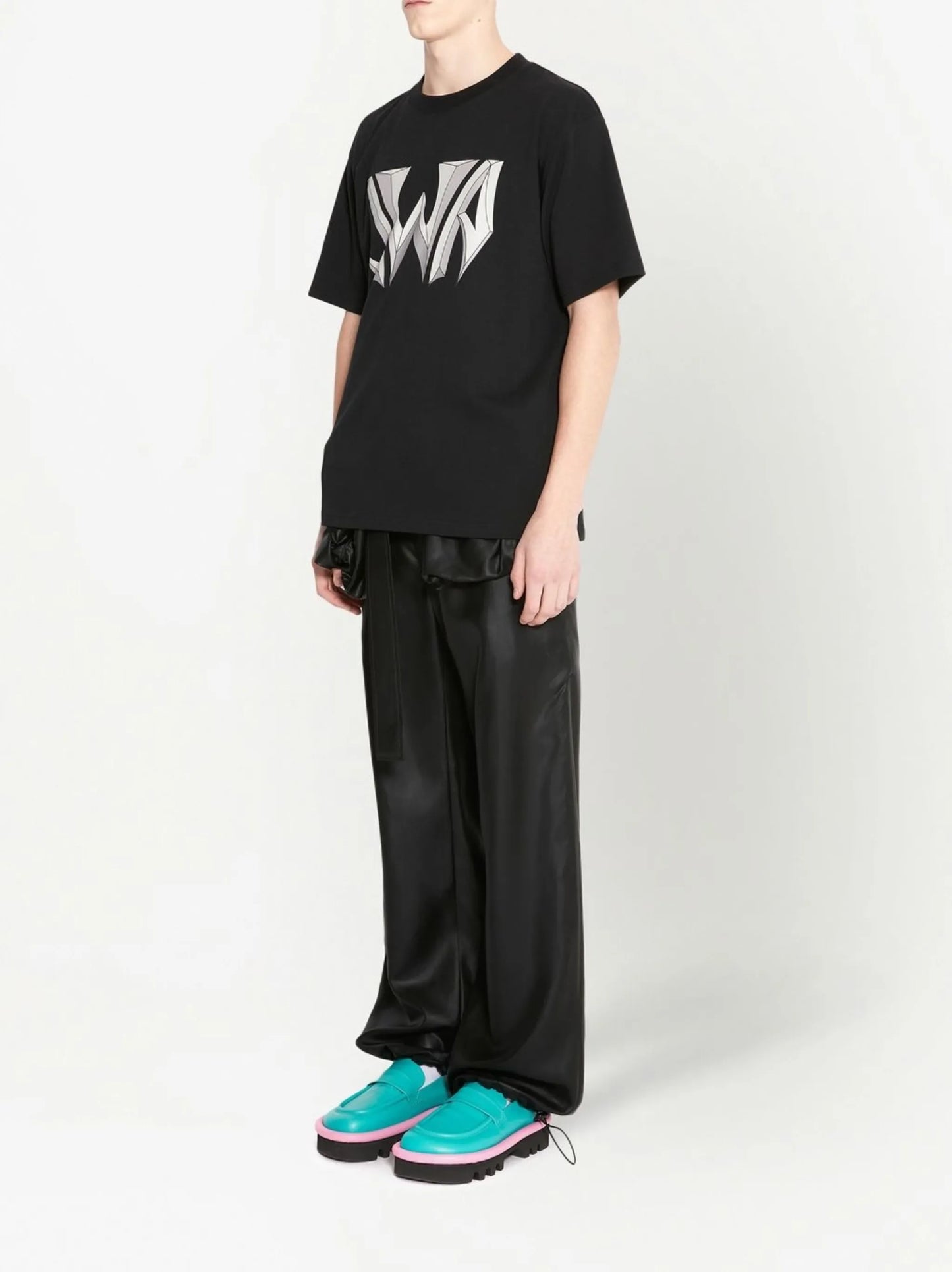 logo-print cotton T-shirt