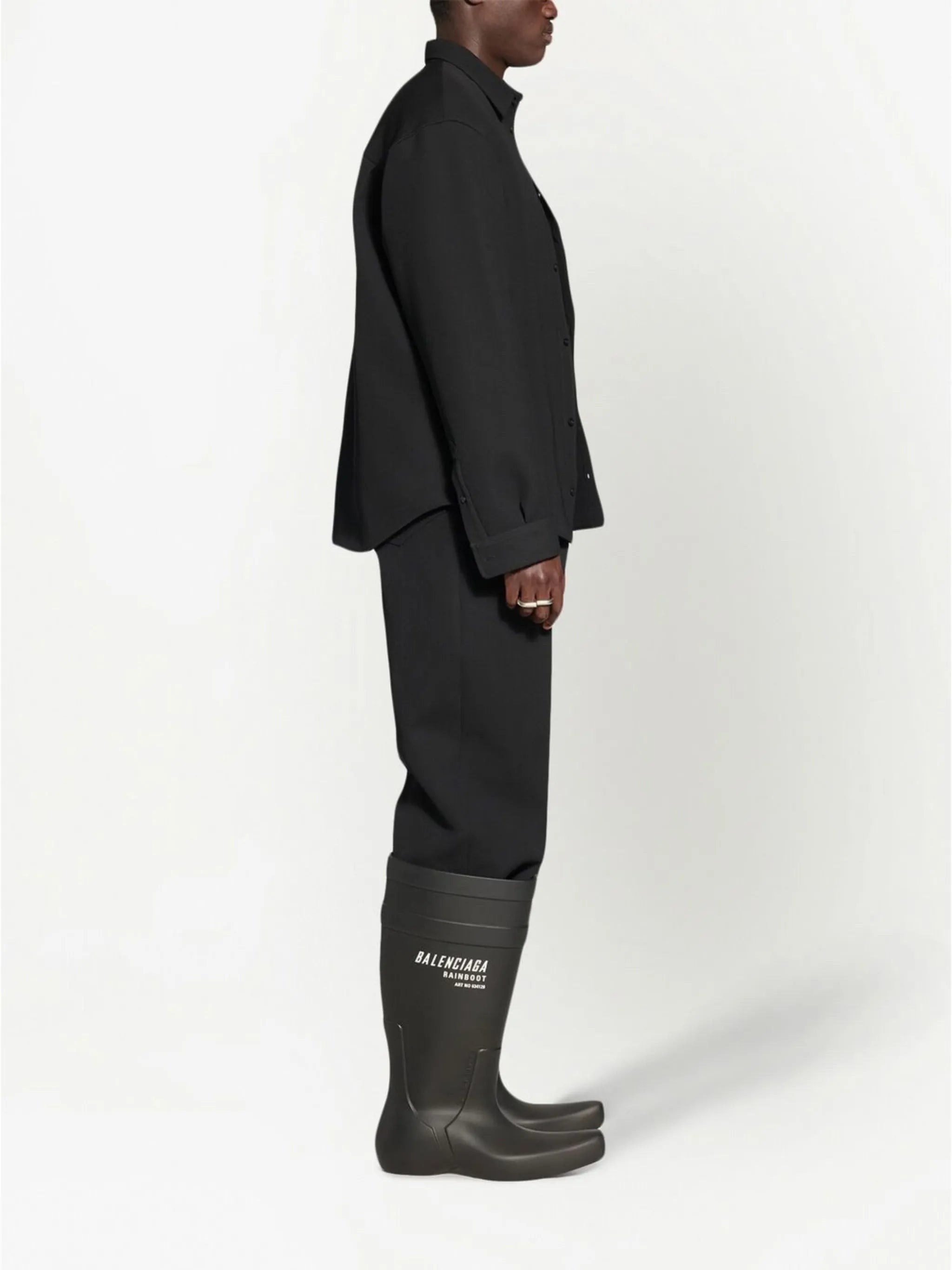long-sleeve button-up shirt