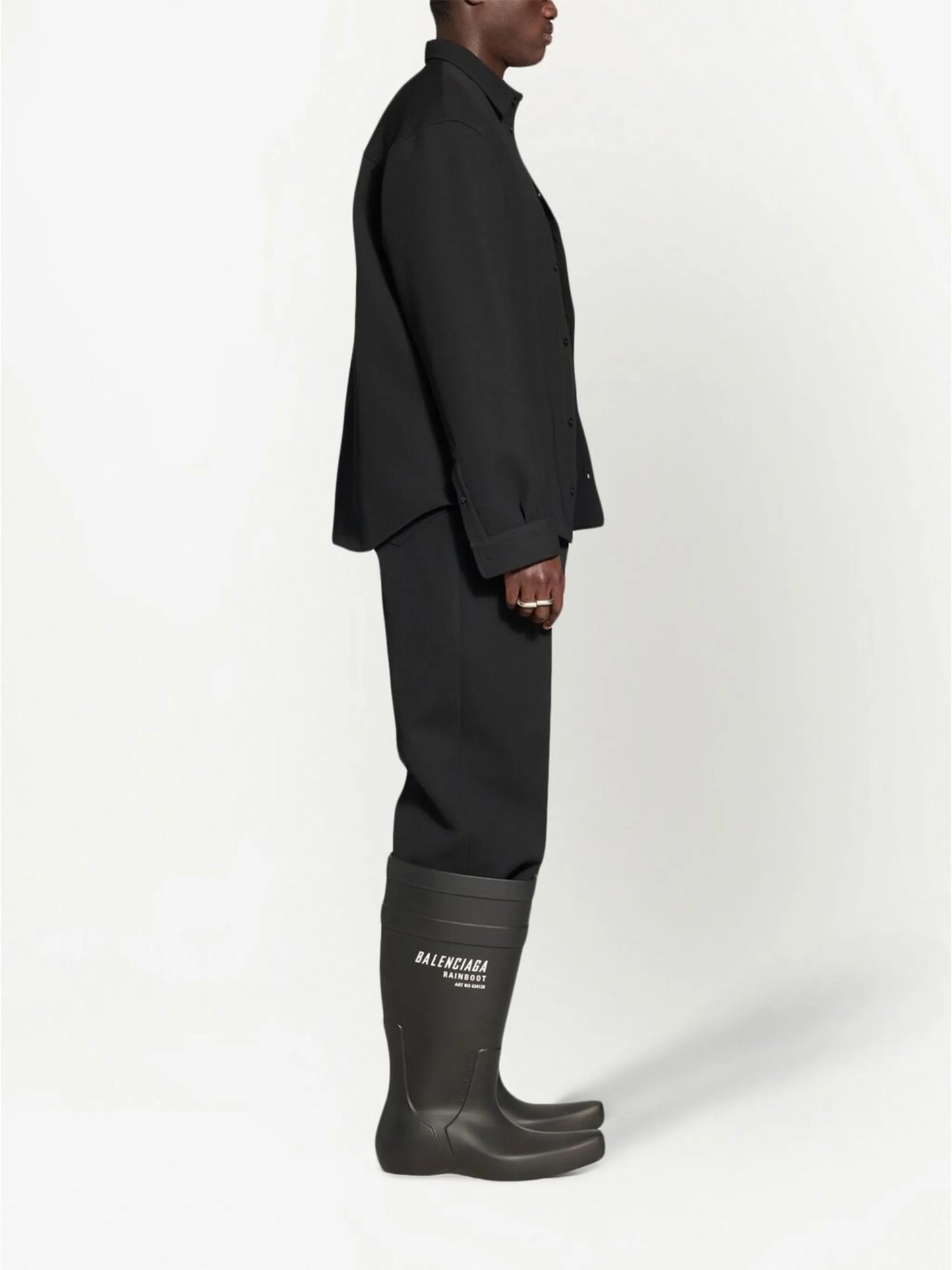 long-sleeve button-up shirt