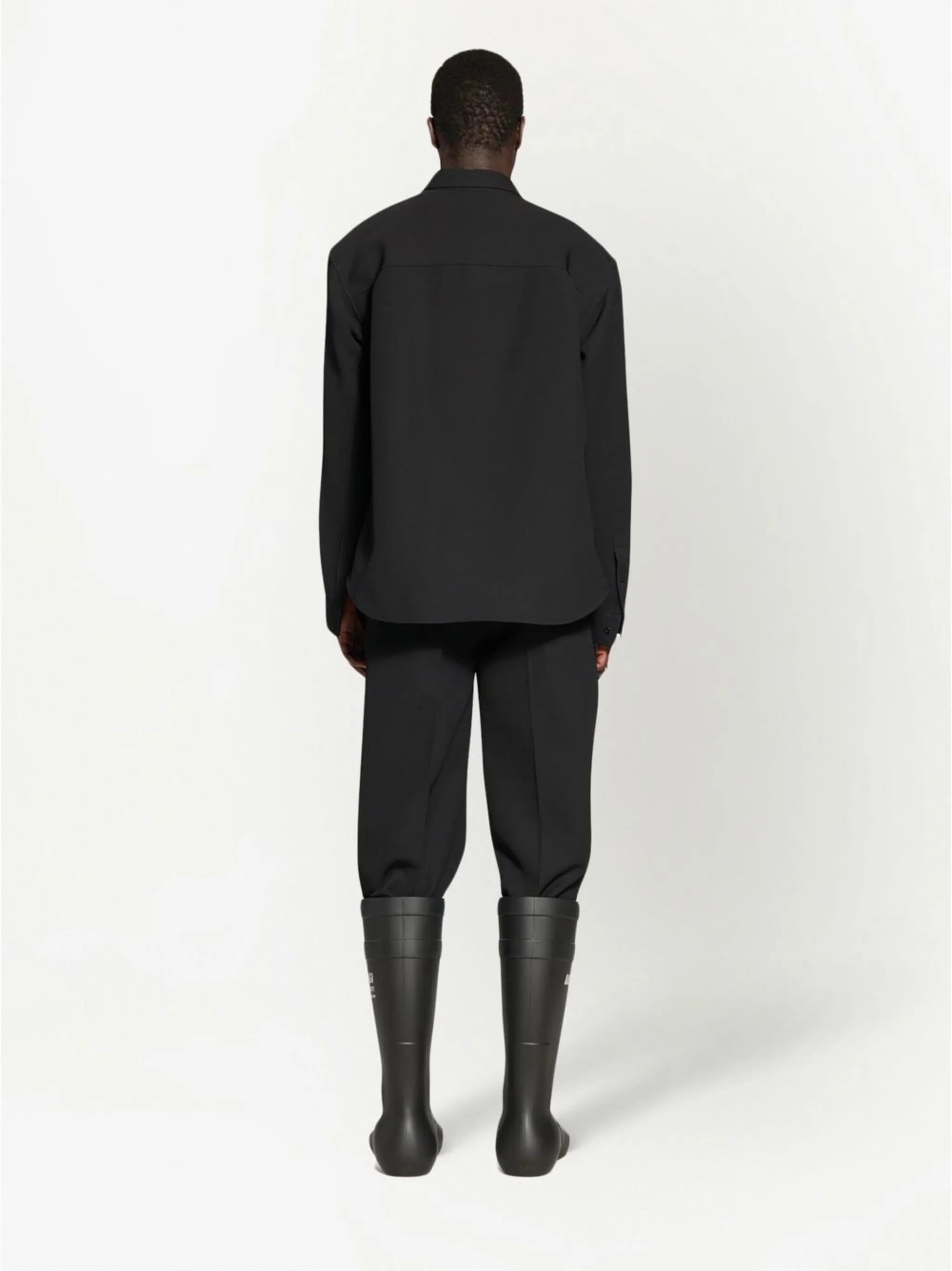 long-sleeve button-up shirt