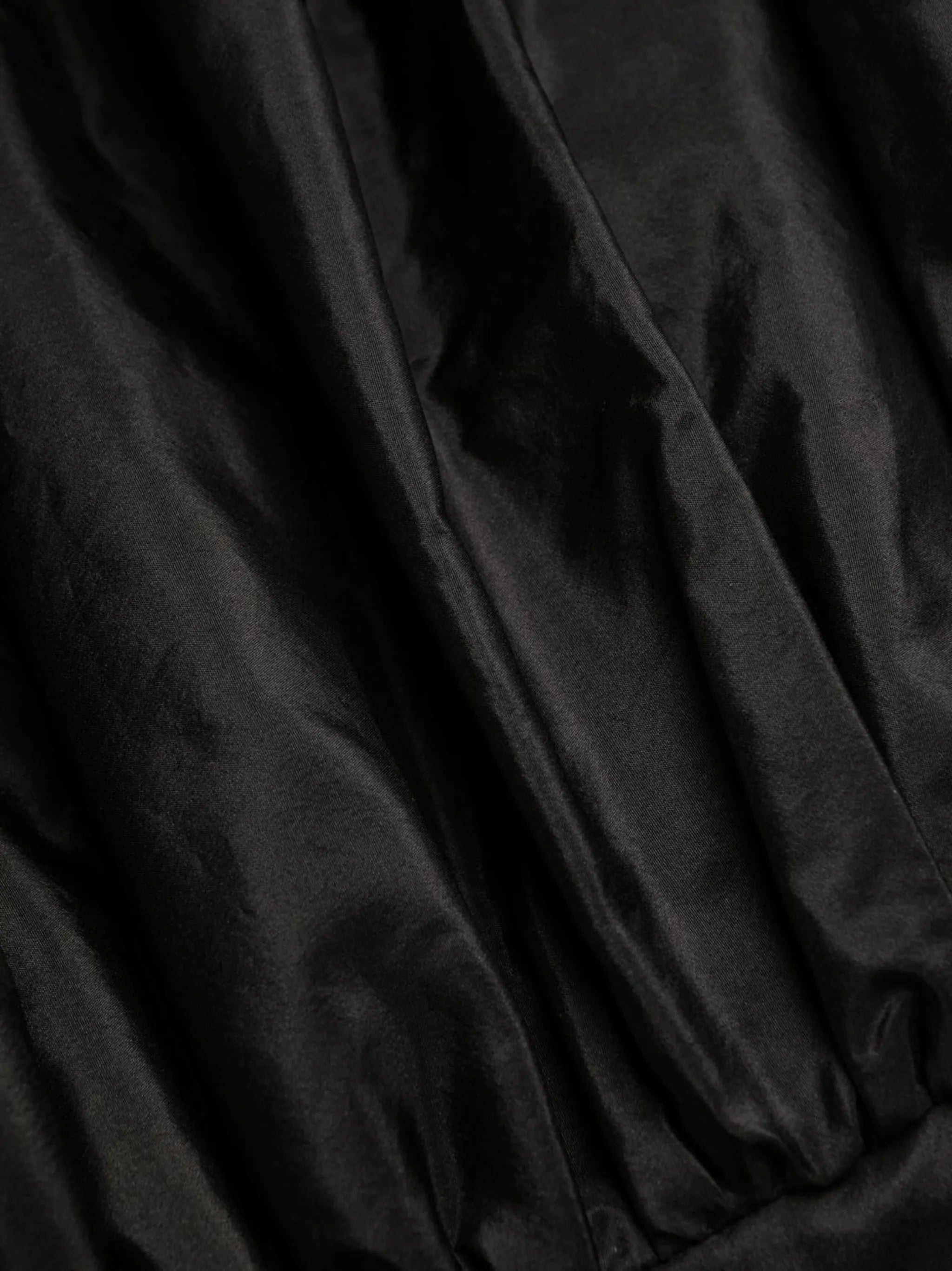 washed taffeta shirt dress