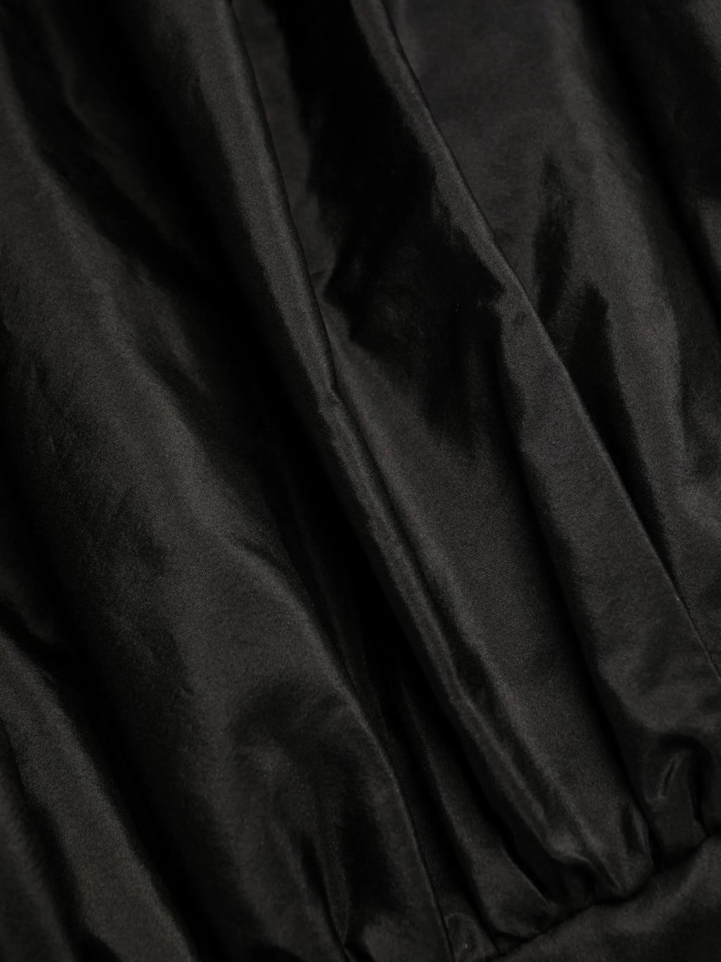 washed taffeta shirt dress